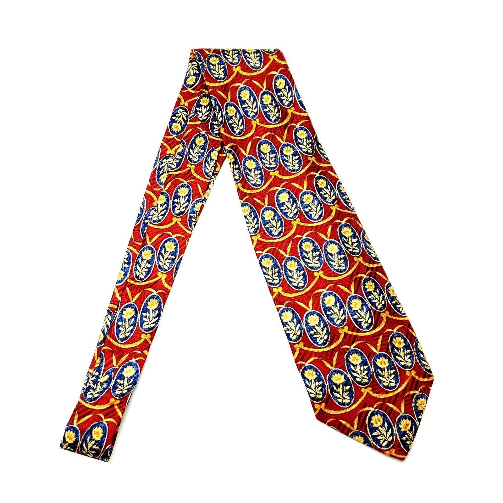 Robert Talbott Robert Talbott Best Of Class Silk Tie Print Red Floral Abstr Size ONE SIZE - 6 Thumbnail