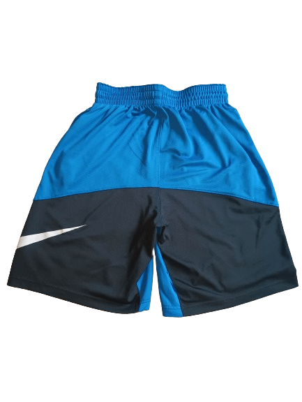 Nike Nike " big swoosh" bicolor training shorts size medium Size US 30 / EU 46 - 2 Thumbnail