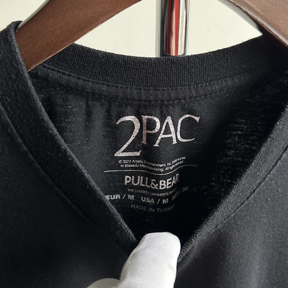 Rap Tees × Vintage 2Pac Tupac Shakur “All Eyez On Me” Vintage Graphic Rap Tee Size US M / EU 48-50 / 2 - 6 Thumbnail