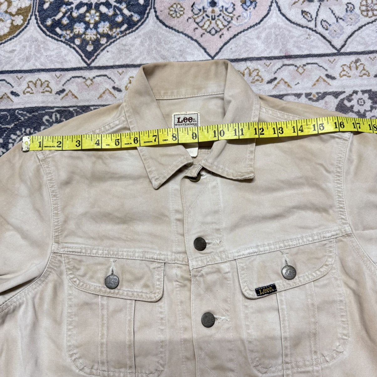 Vintage Vintage Lee Westerner Moleskin Denim Jacket Rusty Size US M / EU 48-50 / 2 - 17 Thumbnail
