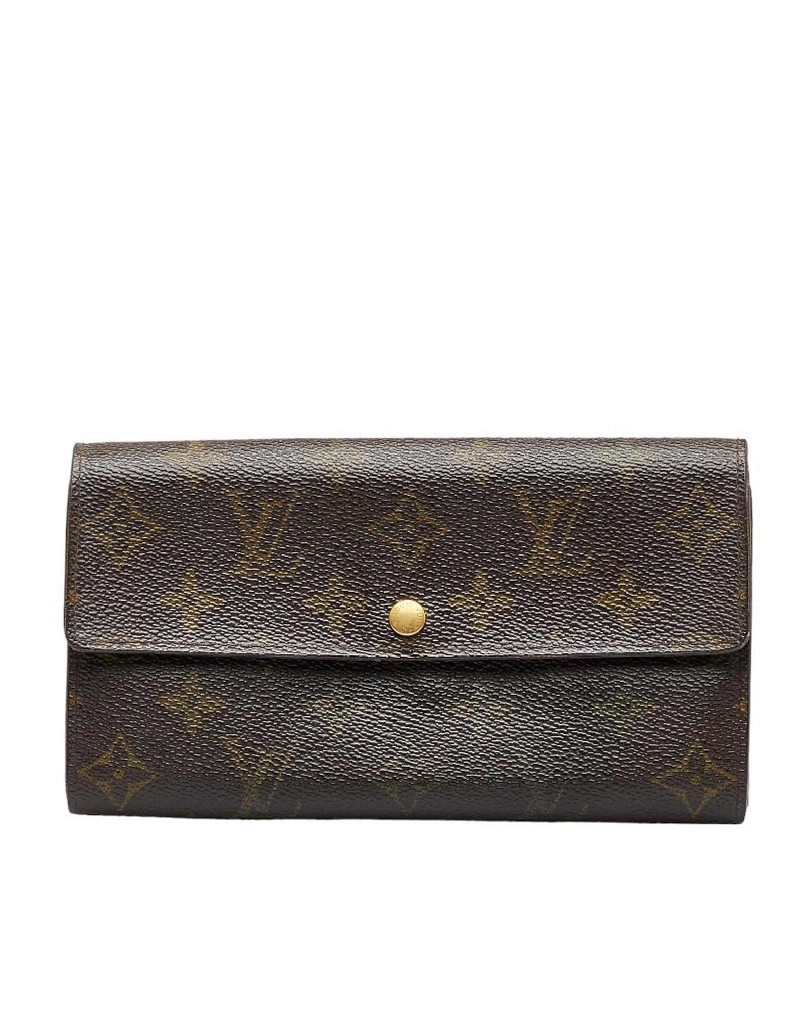 Handbag Louis Vuitton LV Long Wallet M61734 Portefeuille Sarah