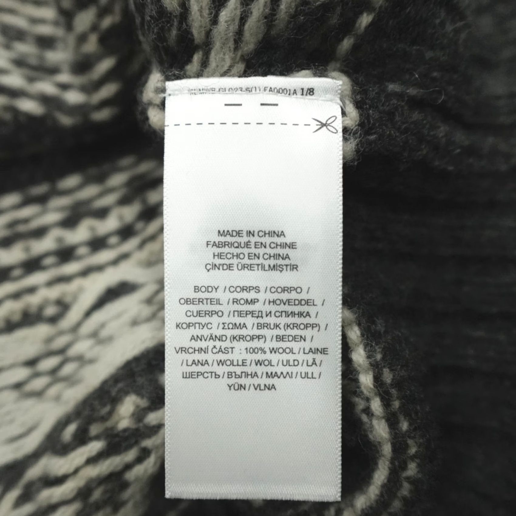 Polo Ralph Lauren Polo Ralph Lauren Fair Isle Wool Knit Gray Sweater L Size Size US L / EU 52-54 / 3 - 4 Thumbnail