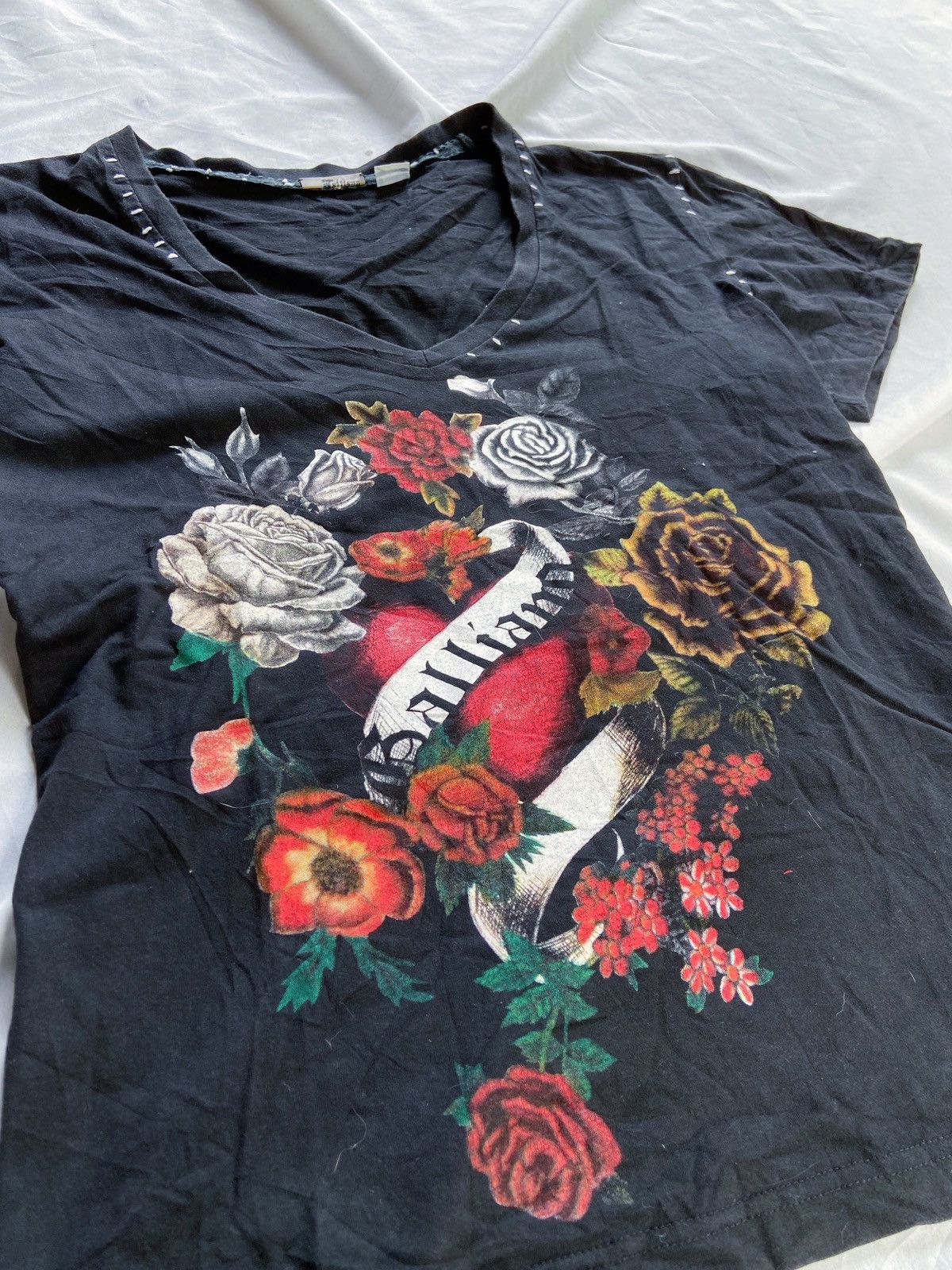 John Galliano JOHN GALLIANO FLOWERS TEE Size US M / EU 48-50 / 2 - 2 Thumbnail