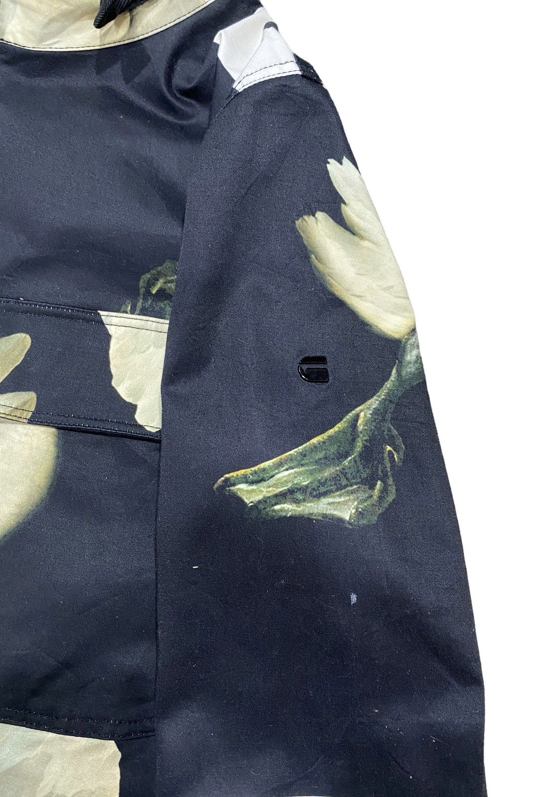 G-Star Rare 🔥 GSTAR RAW FullPrint Hoodie Jacket (S) Size US S / EU 44-46 / 1 - 14 Thumbnail