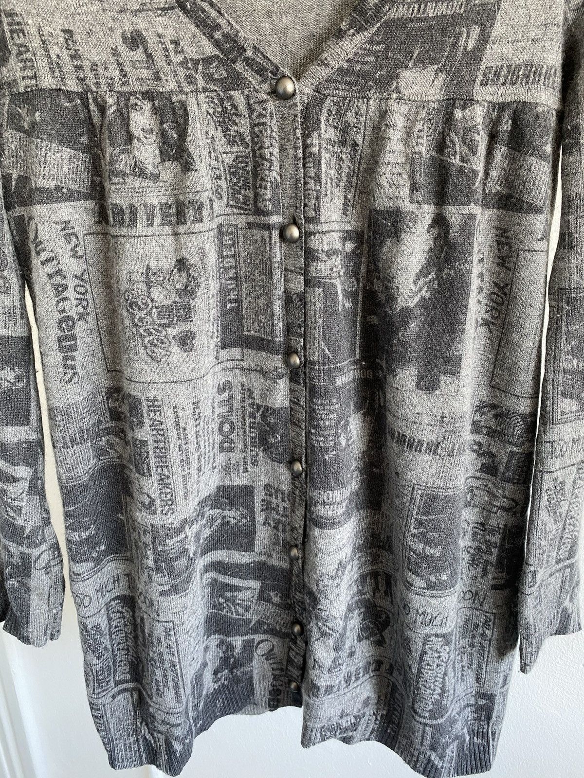 Hysteric Glamour × Japanese Brand Hysteric Glamour x Johnny Thunders Women’s Cardigan Size ONE SIZE - 2 Thumbnail