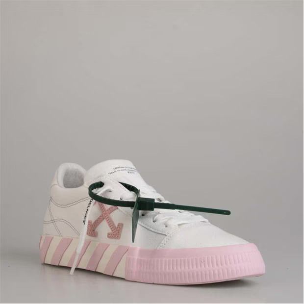 Off-White o1g2r1mq0125 Trainers in White & Pink Size US 4.5 / IT 34.5 - 2 Thumbnail