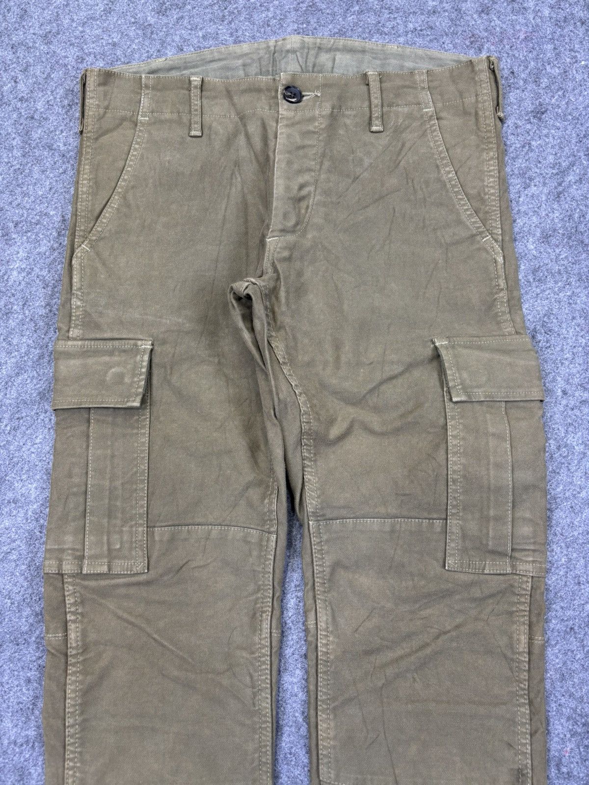 wjk 💥Double Knee wjk Japan Stretch Sturdy Cargo Biker Pant F999 Size US 29 - 3 Thumbnail