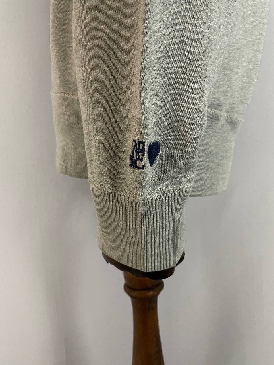 Acne Studios Acne Studios LOVE Crewneck Sweatshirt Grey Size US L / EU 52-54 / 3 - 6 Thumbnail