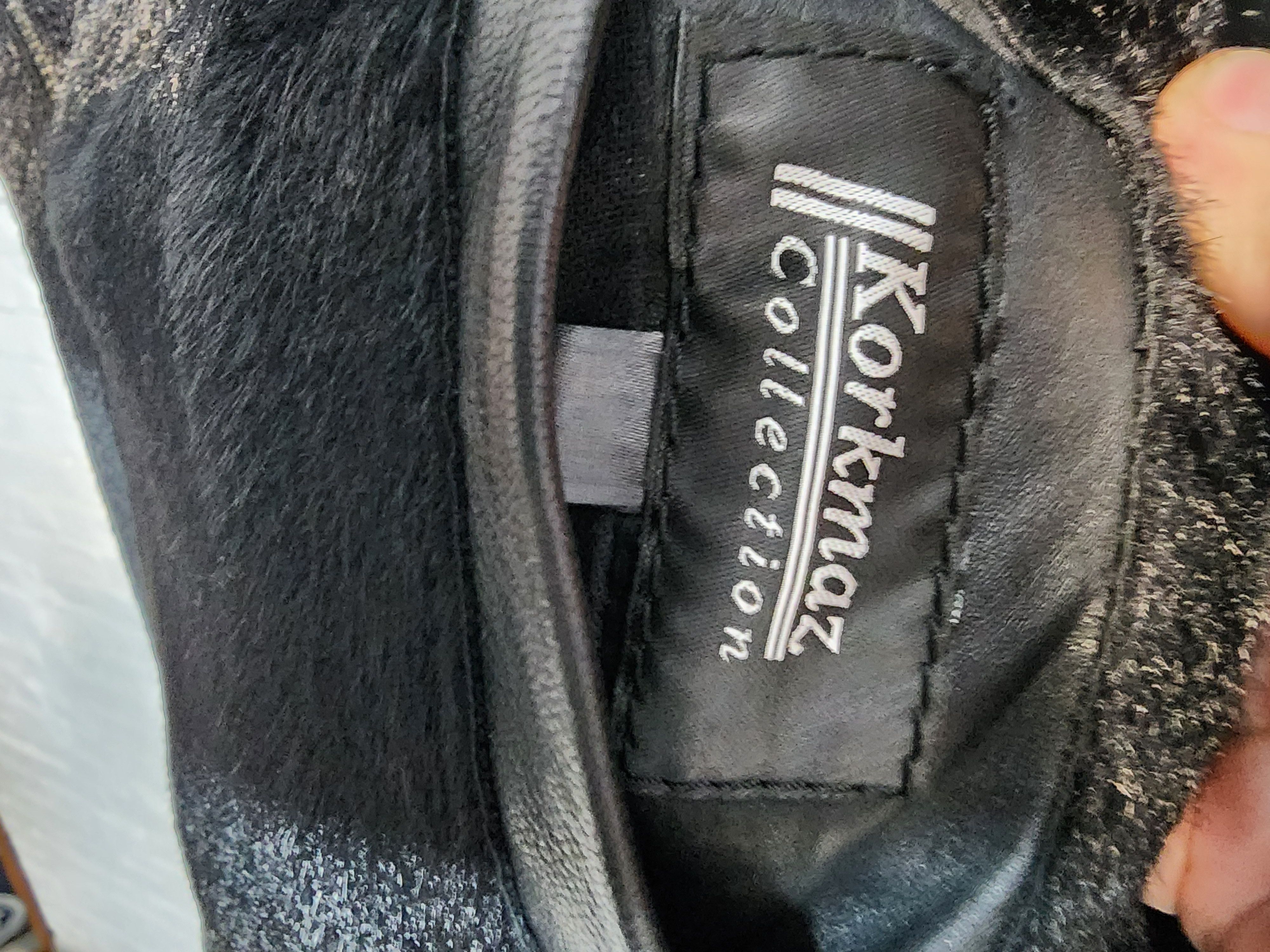 Furla Men's Black Double-Sided Leather Jacket with Faux Fur. Size US L / EU 52-54 / 3 - 9 Thumbnail