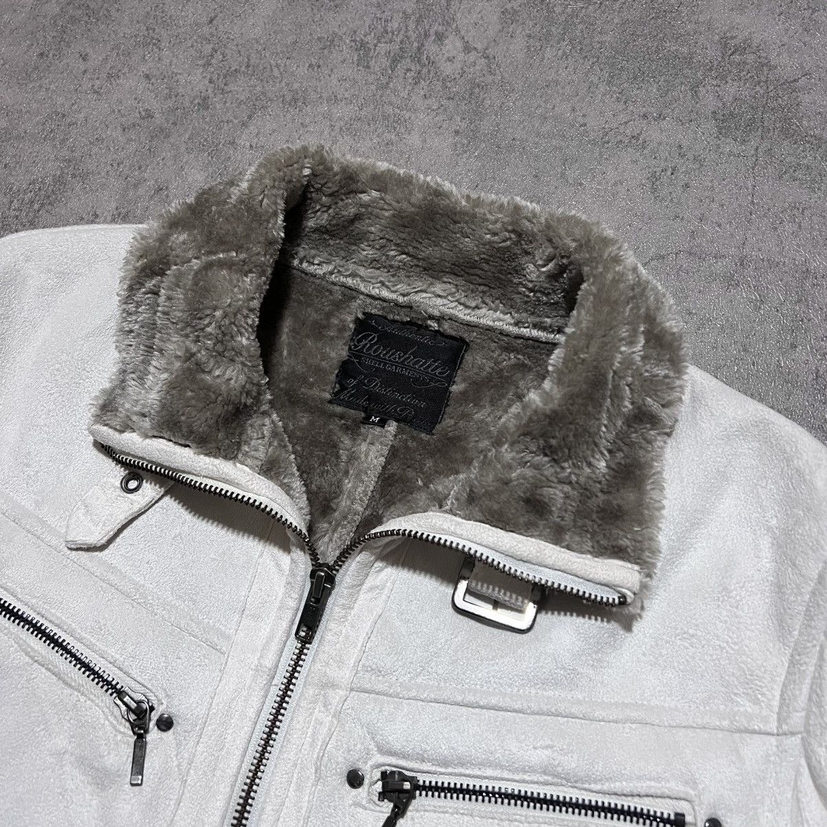 Japanese Brand Roushatte Velour Fur Jacket Midas Fuga Attic Shellac GOA Size US M / EU 48-50 / 2 - 3 Thumbnail