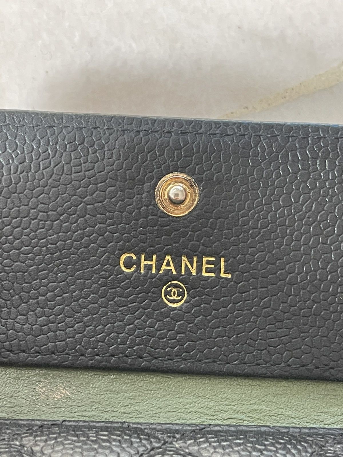 Chanel Chanel Black Boy Wallet Size ONE SIZE - 6 Thumbnail