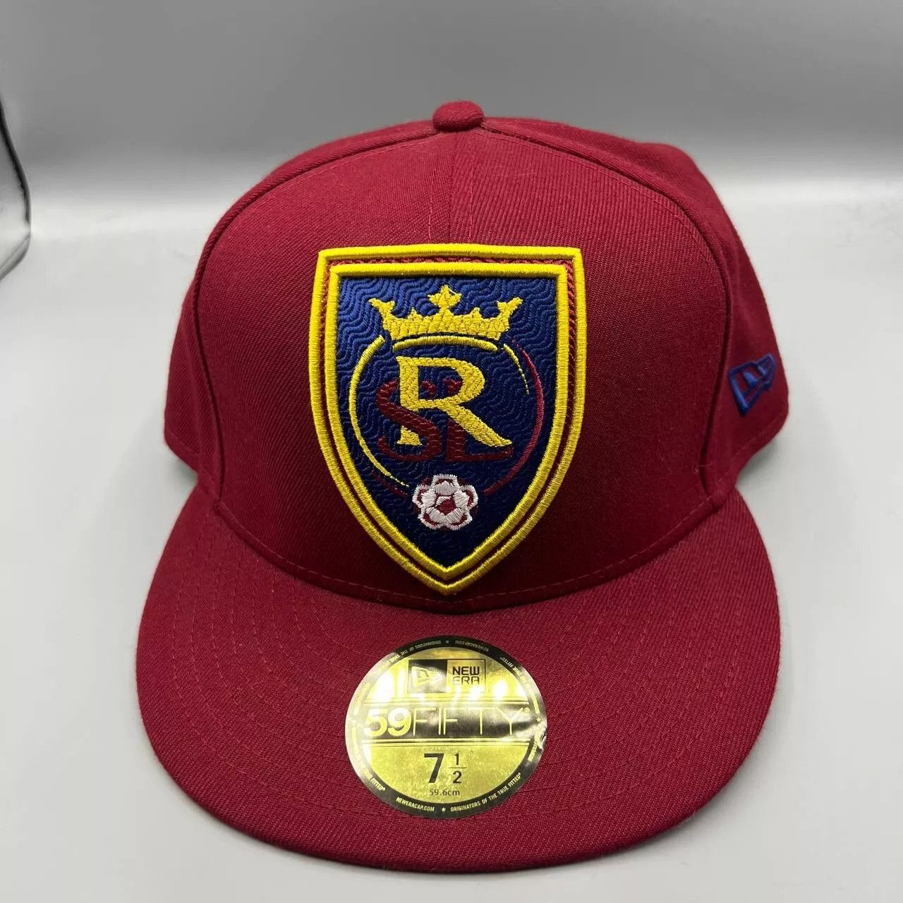 New Era Real Salt Lake Hat Men 7 1/2 59Fifty New Era Fitted Cap New Size ONE SIZE - 1 Thumbnail