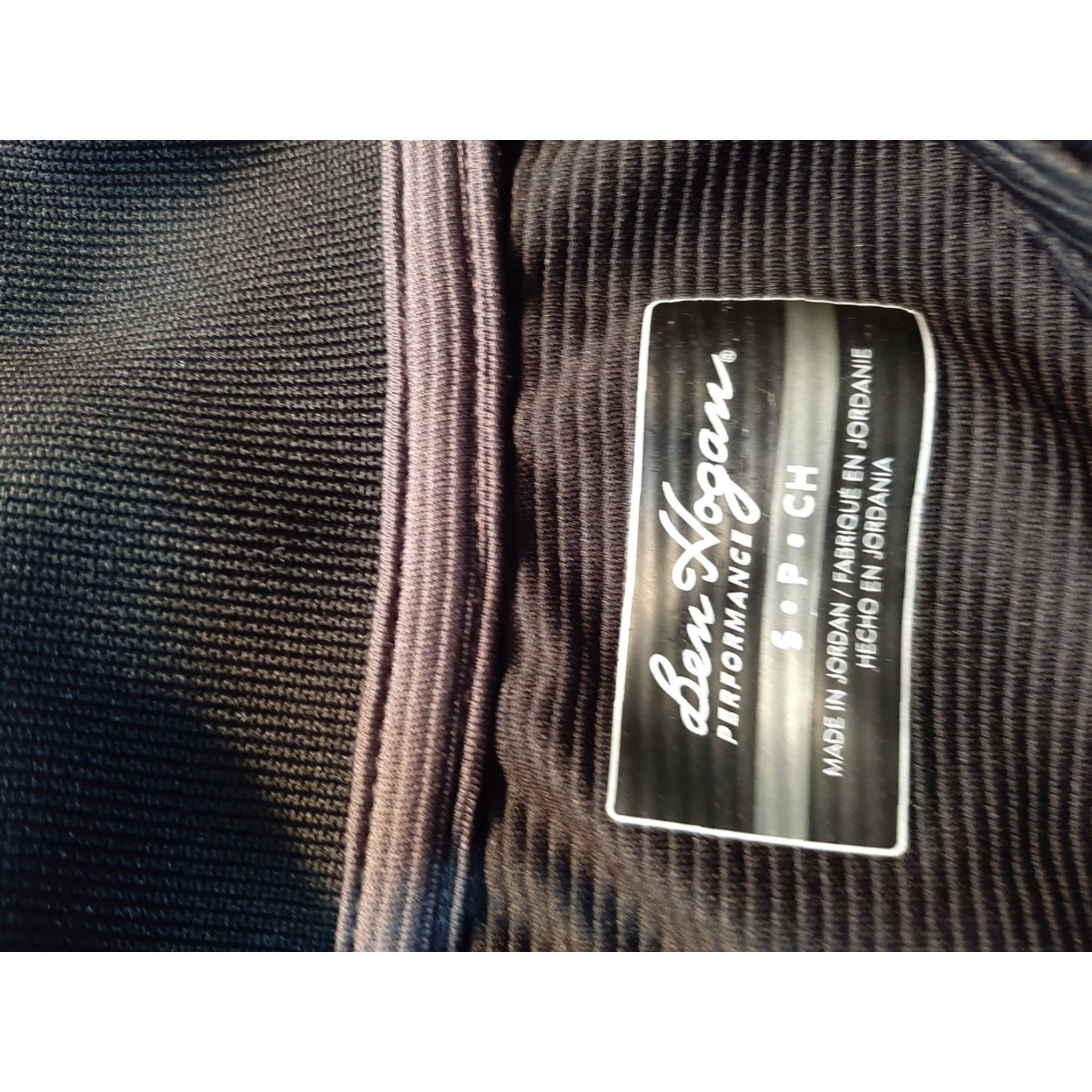 Hogan Ben Hogan Performance Shirt Mens Small S Black Collar Size US S / EU 44-46 / 1 - 4 Thumbnail