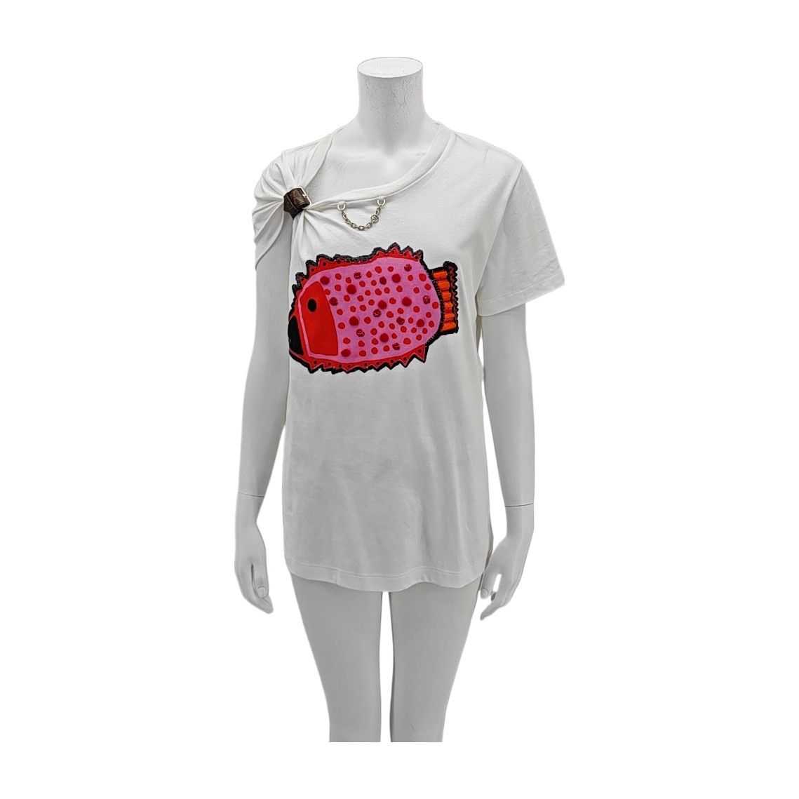 Louis Vuitton Louis Vuitton x Yayoi Kusama Fish Print T-Shirt Size XL Size XL / US 12-14 / IT 48-50 - 1 Thumbnail