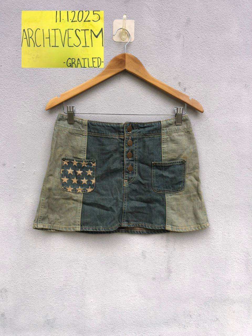 Hysteric Glamour Hysteric Glamour Patchwork Mini Skirt Size 28" / US 6 / IT 42 - 2 Thumbnail