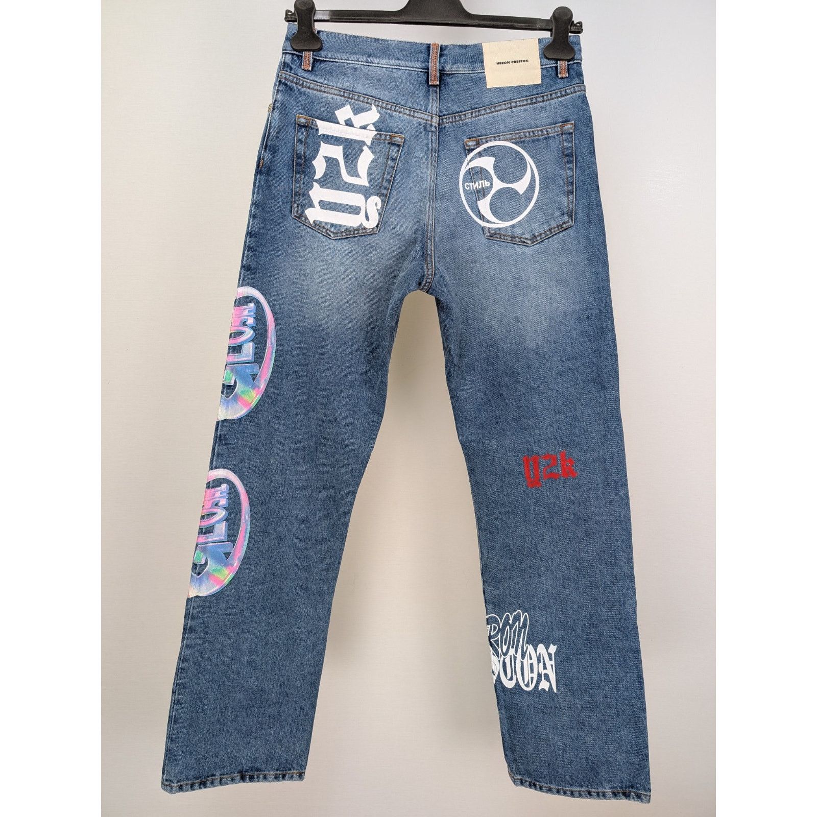 Heron Preston o1rshd1 Global Coll Regular 5 Pocket Vintage Jeans in Blue Size US 30 / EU 46 - 12 Thumbnail