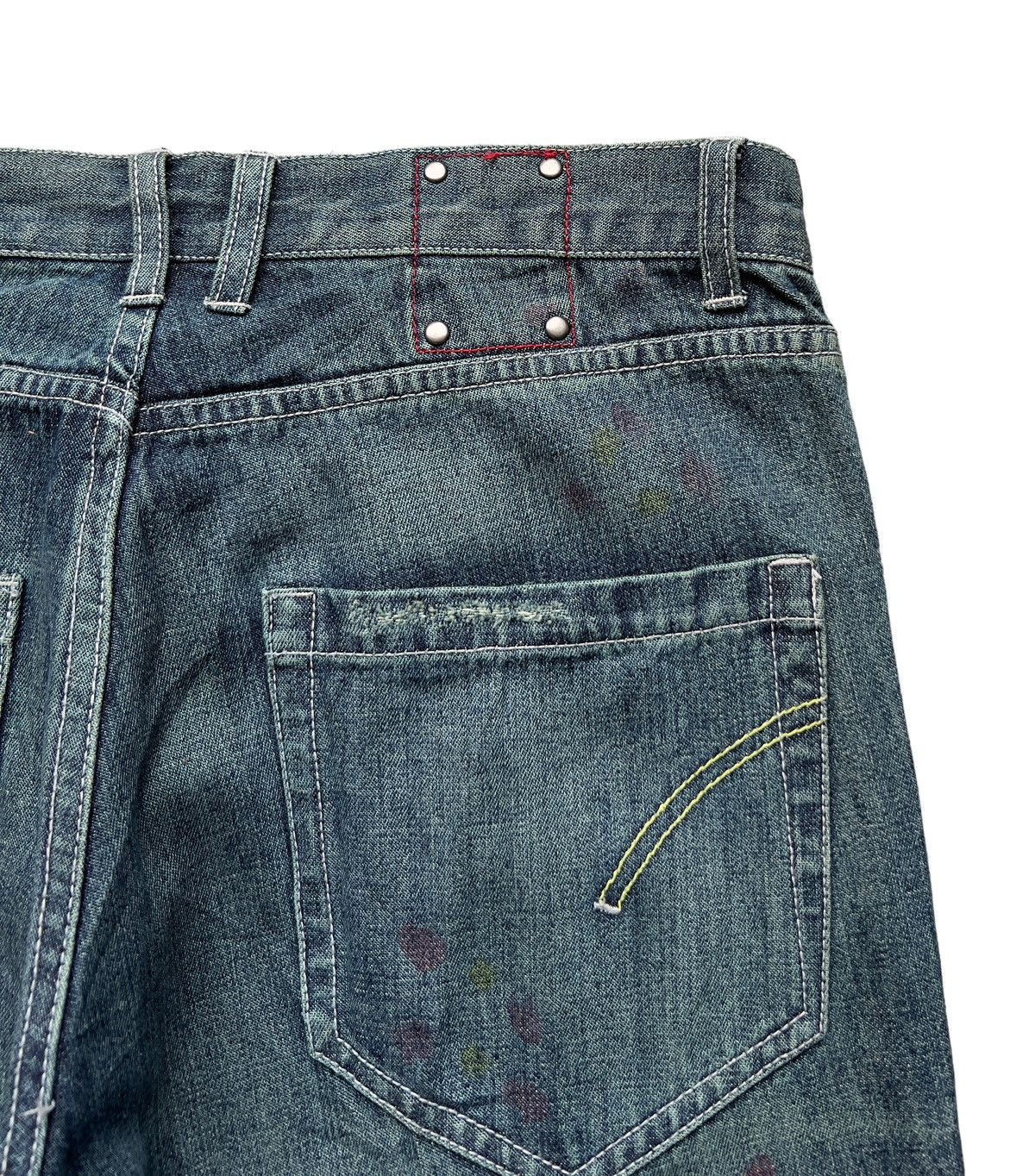 Japanese Brand Jungle Storm Japan Straight Cut Denim Jeans Size US 32 / EU 48 - 9 Thumbnail