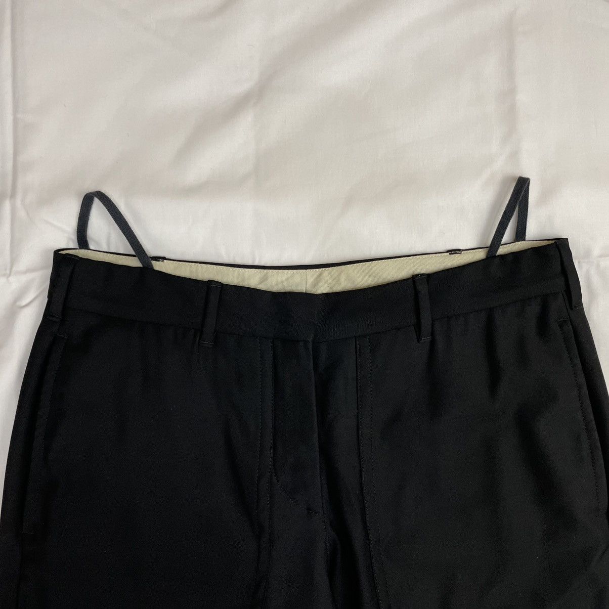 Helmut Lang Circa 2004 Helmut Lang Tailored Bondage Strap Pants Vintage Size US 29 - 7 Thumbnail