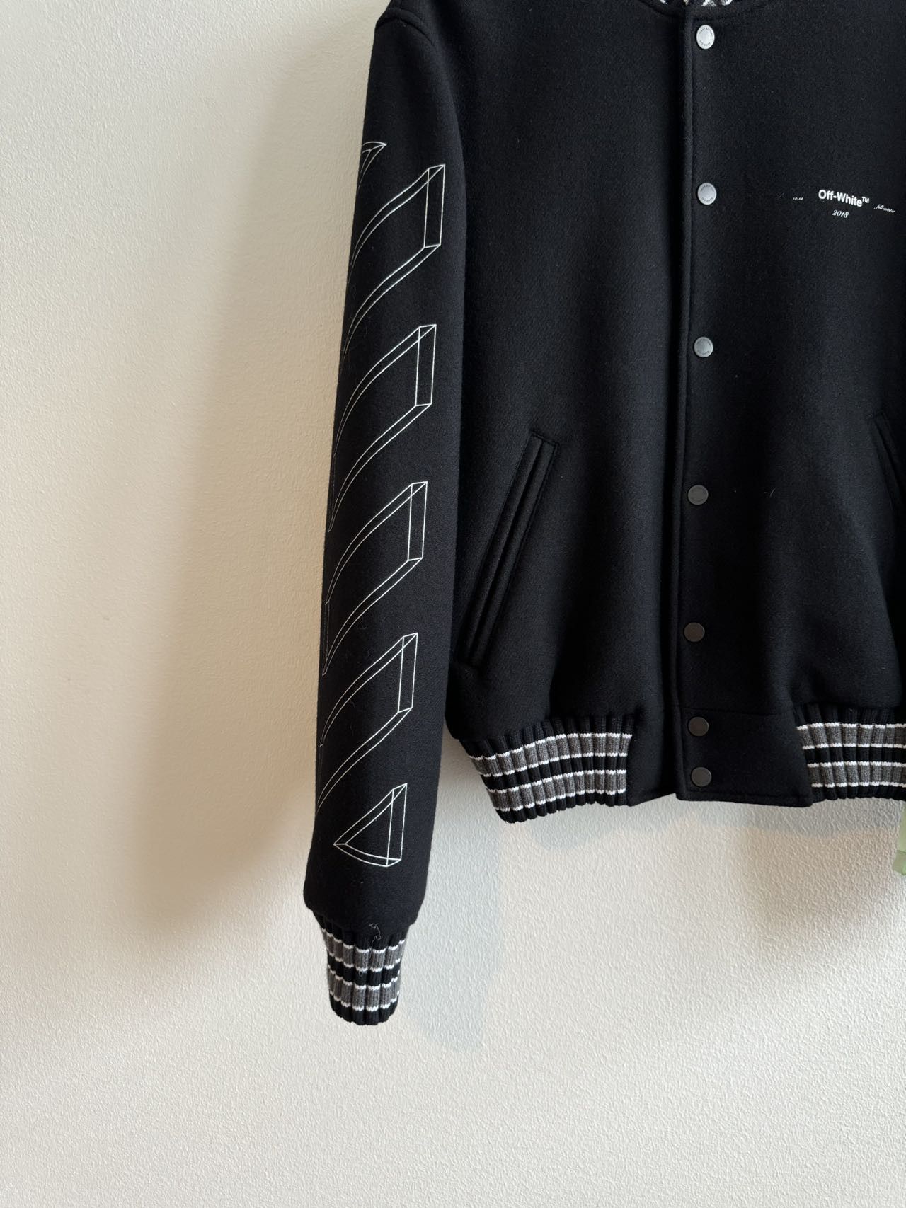 Off-White Off-White Arrow Wool Jacket Size US S / EU 44-46 / 1 - 5 Thumbnail