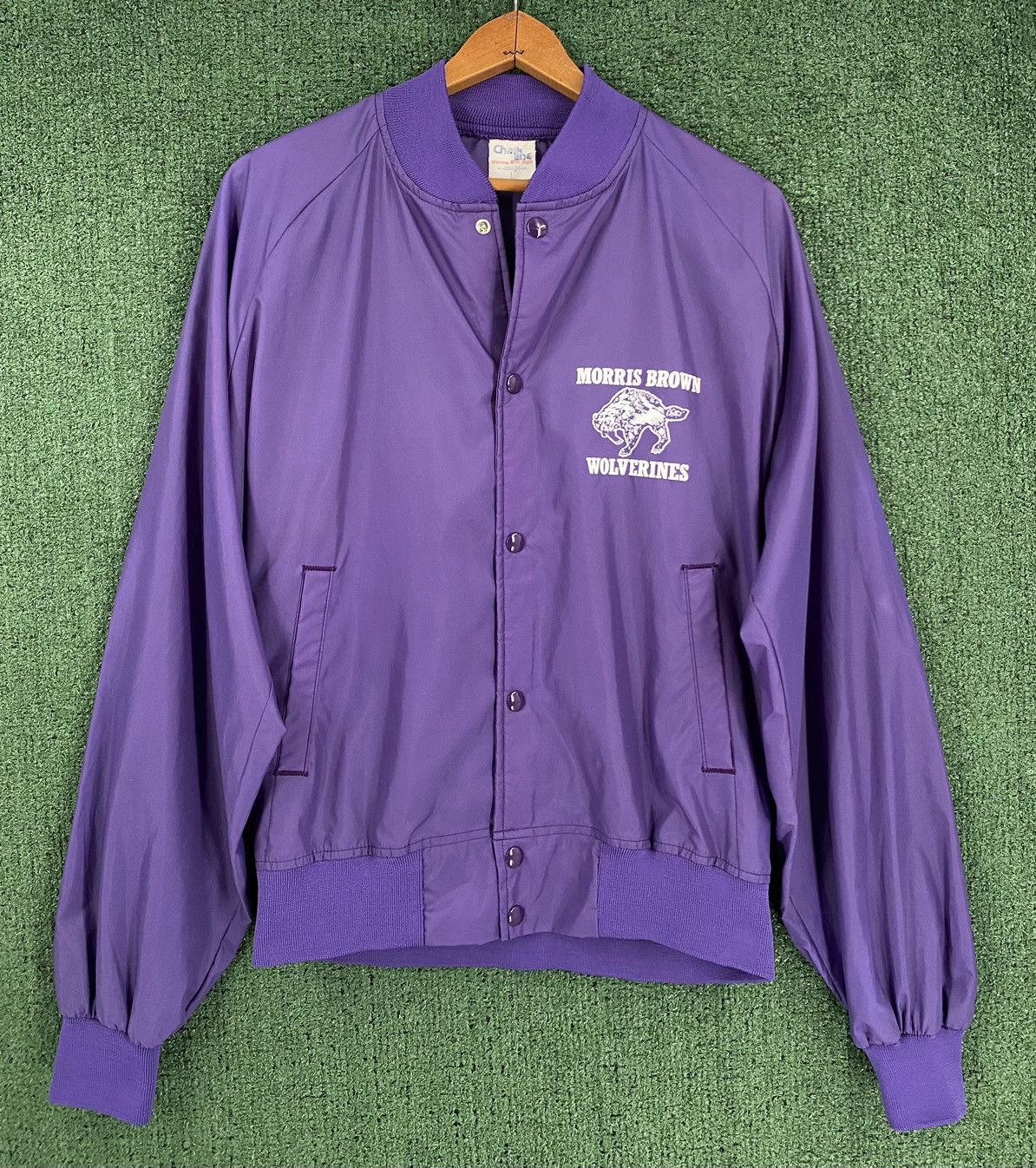 Chalk Line VTG 80’s Chalk Line Morris Brown College HBCU Jacket Size US L / EU 52-54 / 3 - 1 Thumbnail