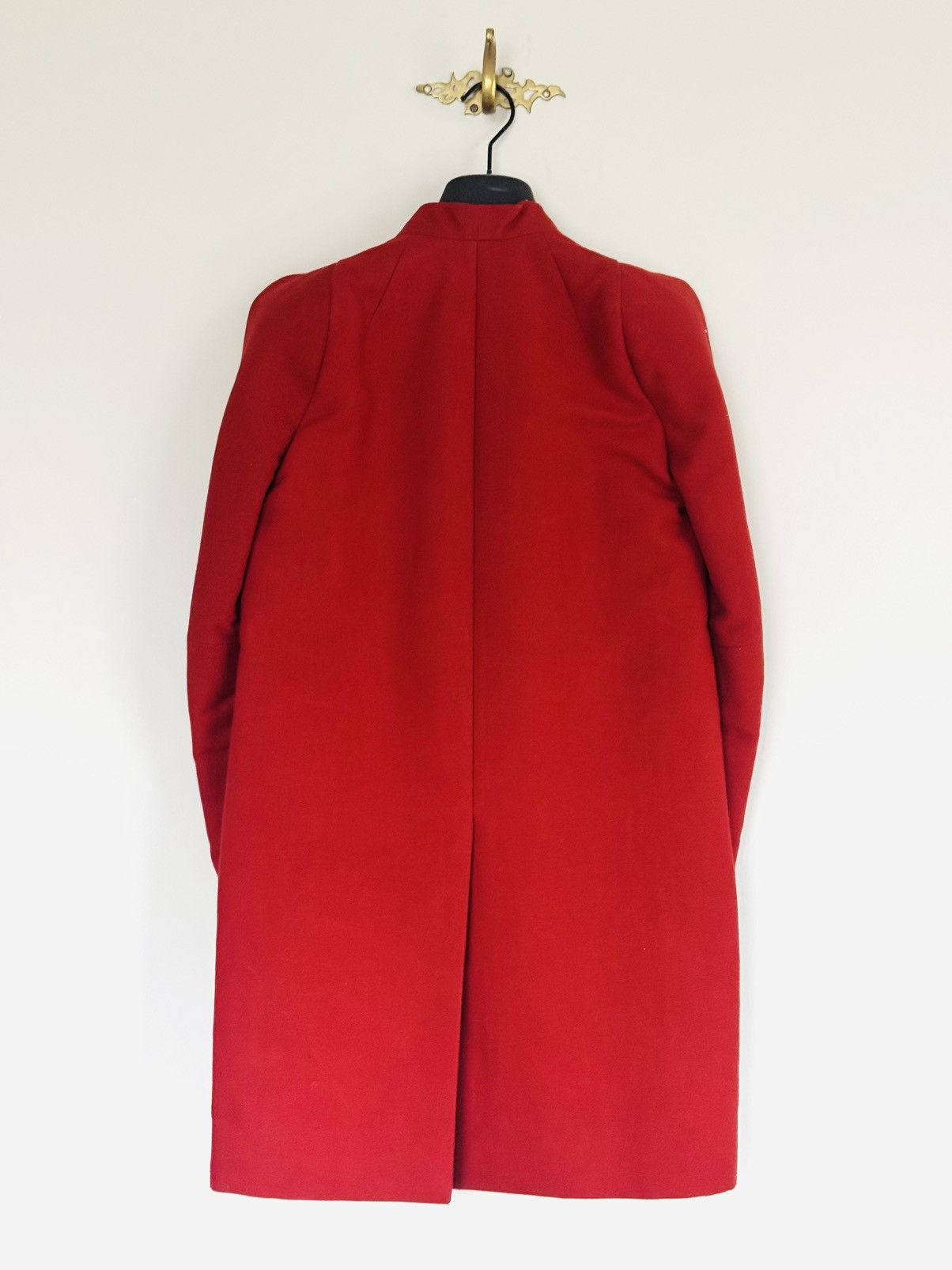 Rick Owens Rick Owens Larry Zionic F/W 2019 cardinal red coat Size M / US 6-8 / IT 42-44 - 3 Thumbnail