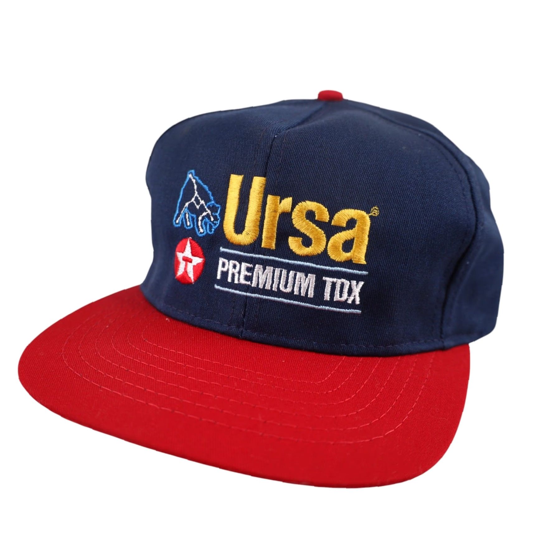 Vintage VINTAGE Texaco Trucker Hat Blue OS Men Ursa Oil Constellation Pig Swingster model Size ONE SIZE - 2 Thumbnail