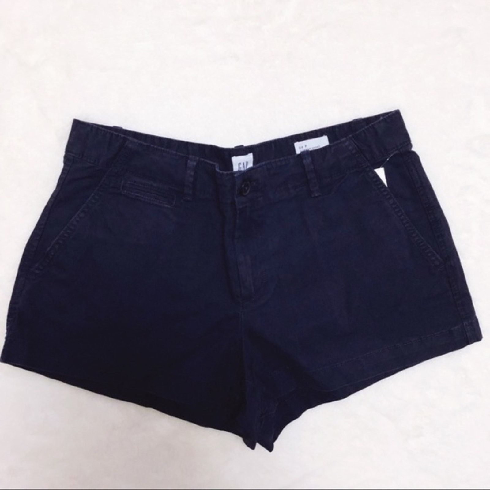 Gap GAP Navy Blue Twill Summer Short Size 27" / US 4 / IT 40 - 1 Thumbnail