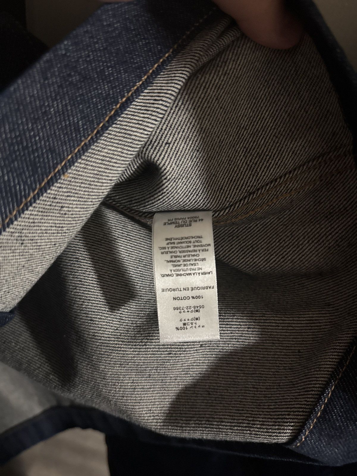 Stussy Stussy Denim Zip Up Workshirt Size US XL / EU 56 / 4 - 5 Thumbnail
