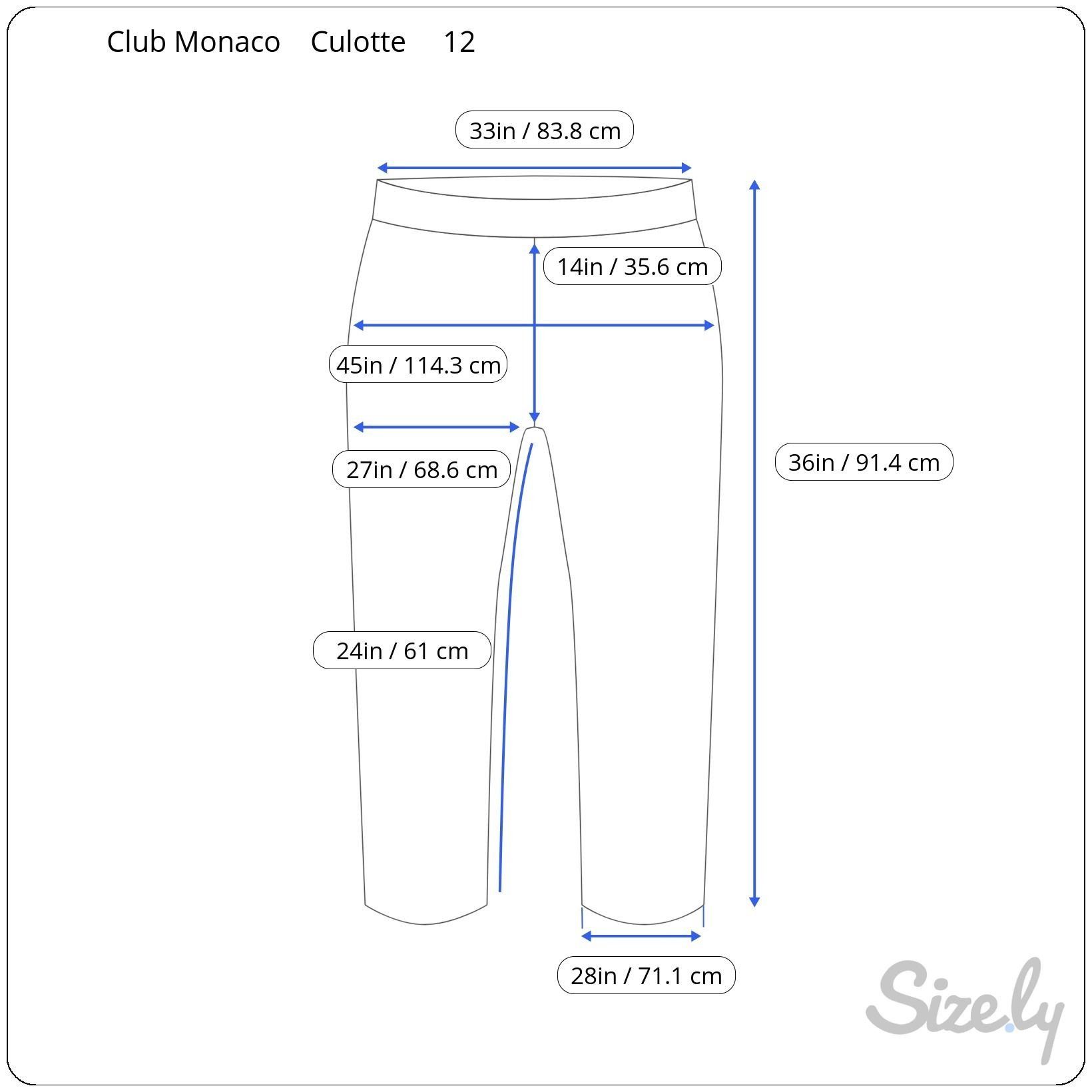 Club Monaco Club Monaco Womens Lightweight Jacquard Culottes 12 Silver D Size 34" / US 12 / IT 48 - 2 Thumbnail
