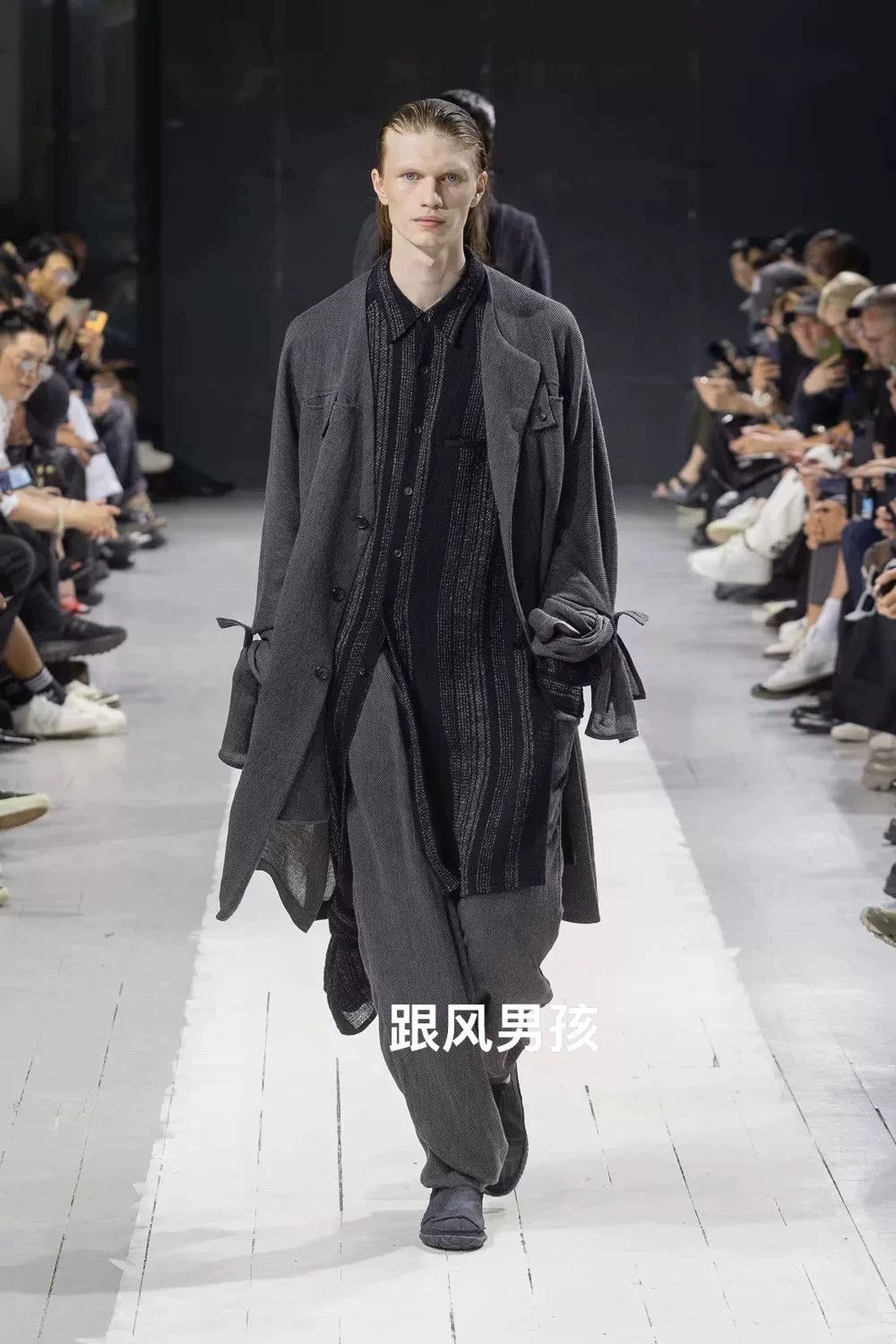 Yohji Yamamoto Yohji Yamamoto 24SS Handwoven Knotted Long Shirt Size US M / EU 48-50 / 2 - 5 Thumbnail
