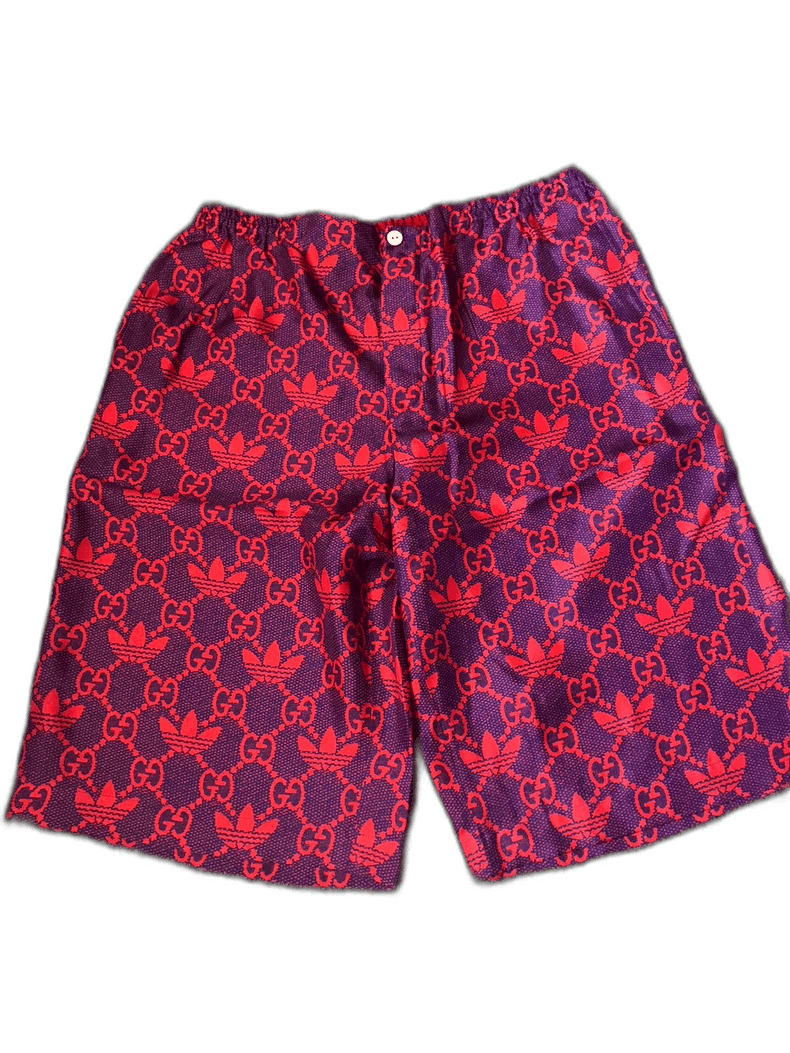 Gucci Gucci Adidas Collaboration Printed Shorts-2505 Size US 44 / EU 60 - 1 Thumbnail