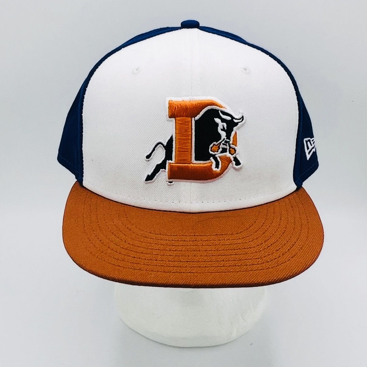 New Era Durham BULLS New Era Baseball HAT - Size 7 7/8 Fitted Cap Size ONE SIZE - 1 Thumbnail