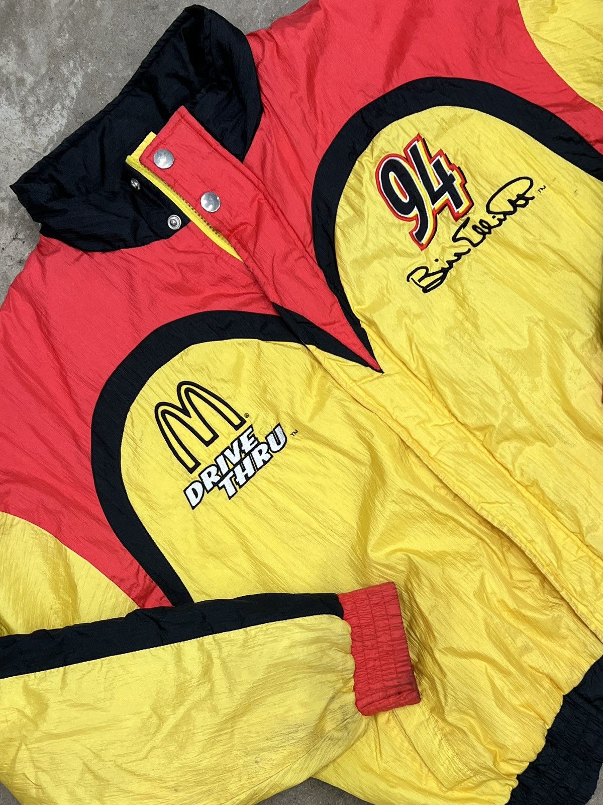 NASCAR Vintage McDonald’s Race Team Jacket NASCAR Bill Elliot large Size US L / EU 52-54 / 3 - 1 Thumbnail
