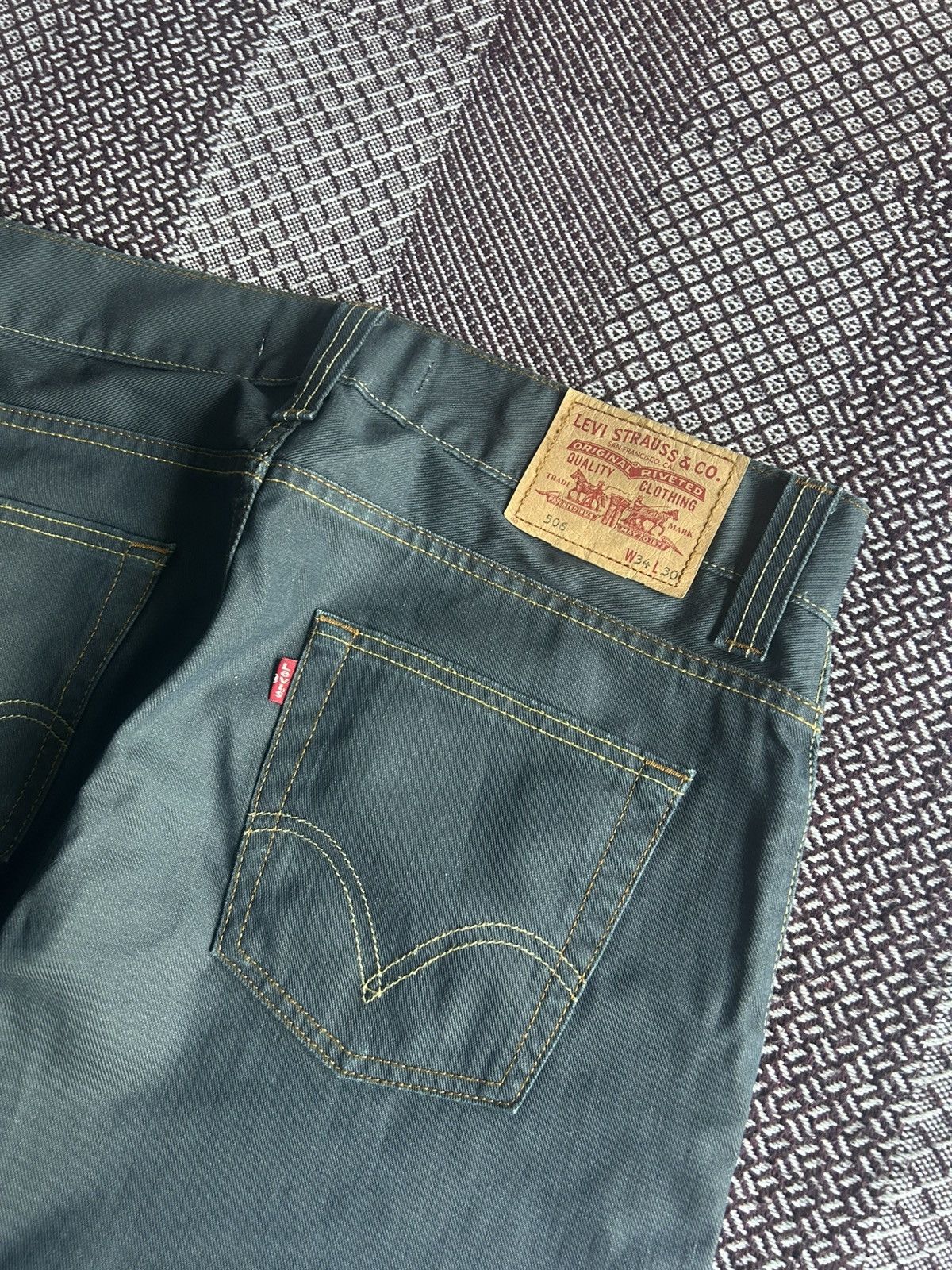Levi's Vintage Levis 506 Standart Jeans Washed Streetwear Size 34 Size US 34 / EU 50 - 5 Thumbnail