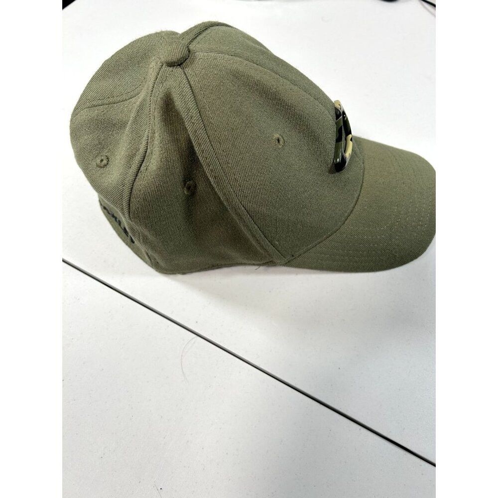 Oakley × Vintage Oakley Army Camo Embroidered Logo Spellout Fitted Hat Small Size ONE SIZE - 2 Thumbnail