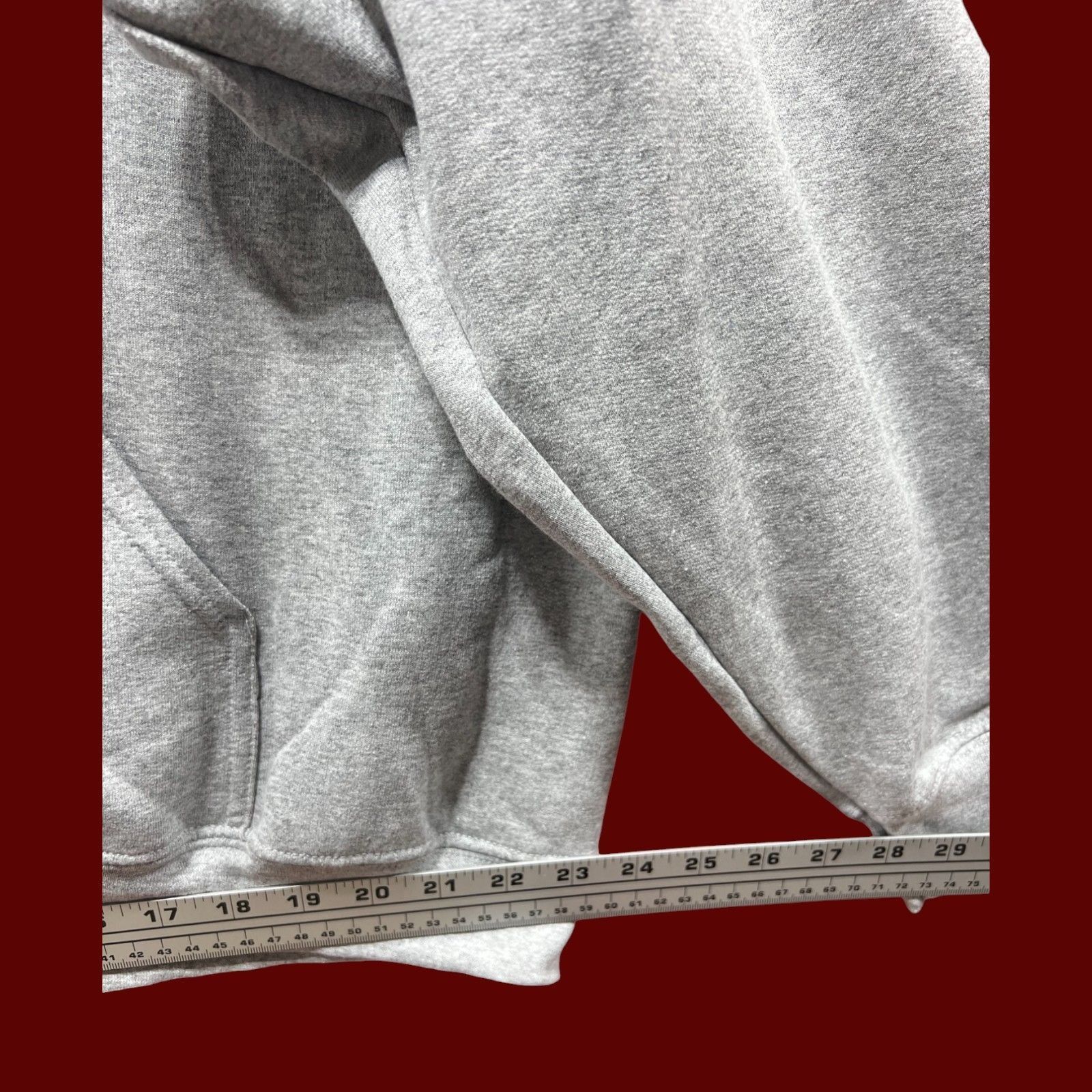 Gildan Gildan - Men's Long Sleeve Hooded Sweatshirt - Grey - 3XL Size ONE SIZE - 7 Thumbnail