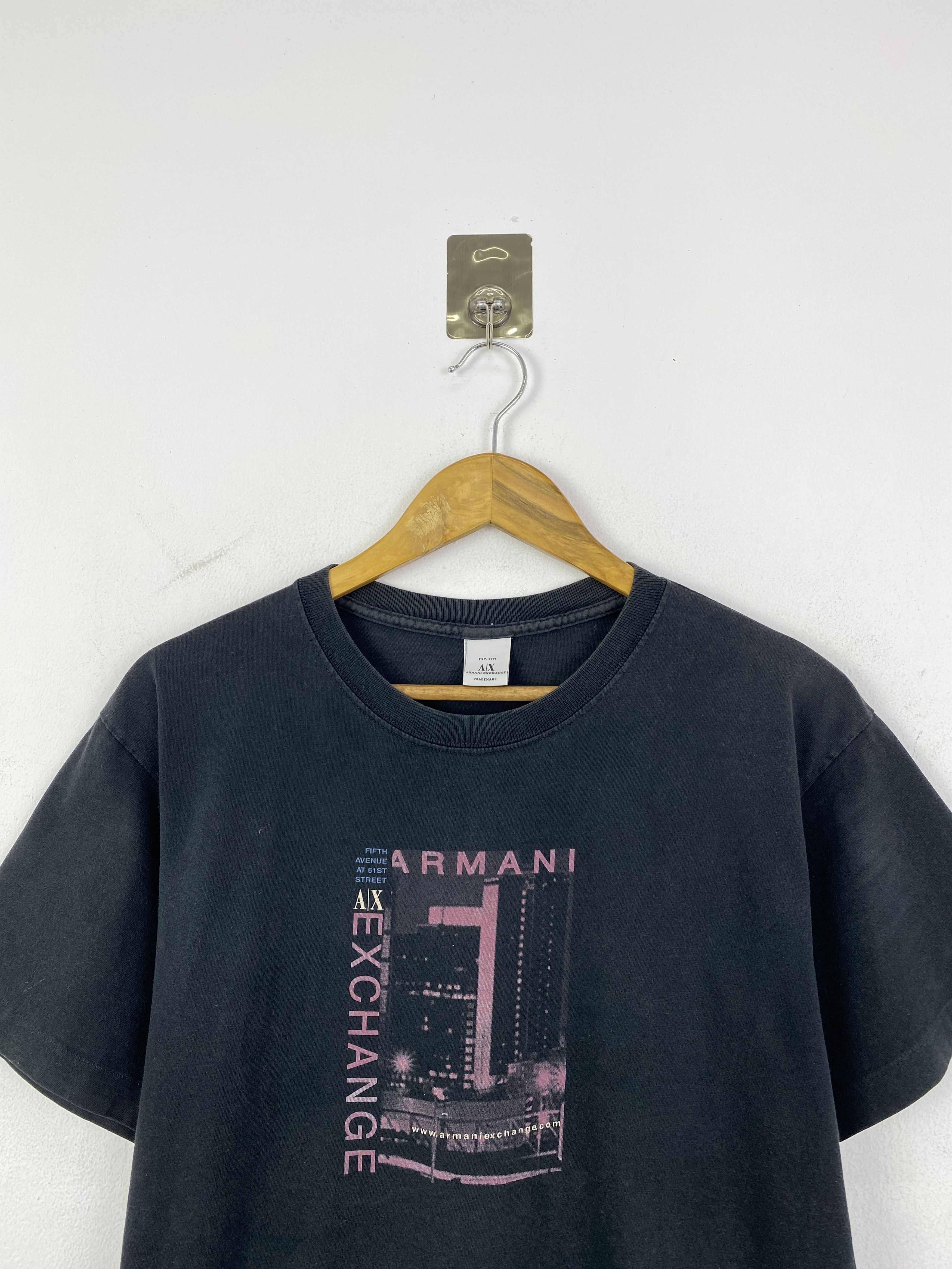 Armani Exchange Vintage 90s Armani Exchange Crewneck Pullover Tee TA0716 Size US S / EU 44-46 / 1 - 2 Thumbnail