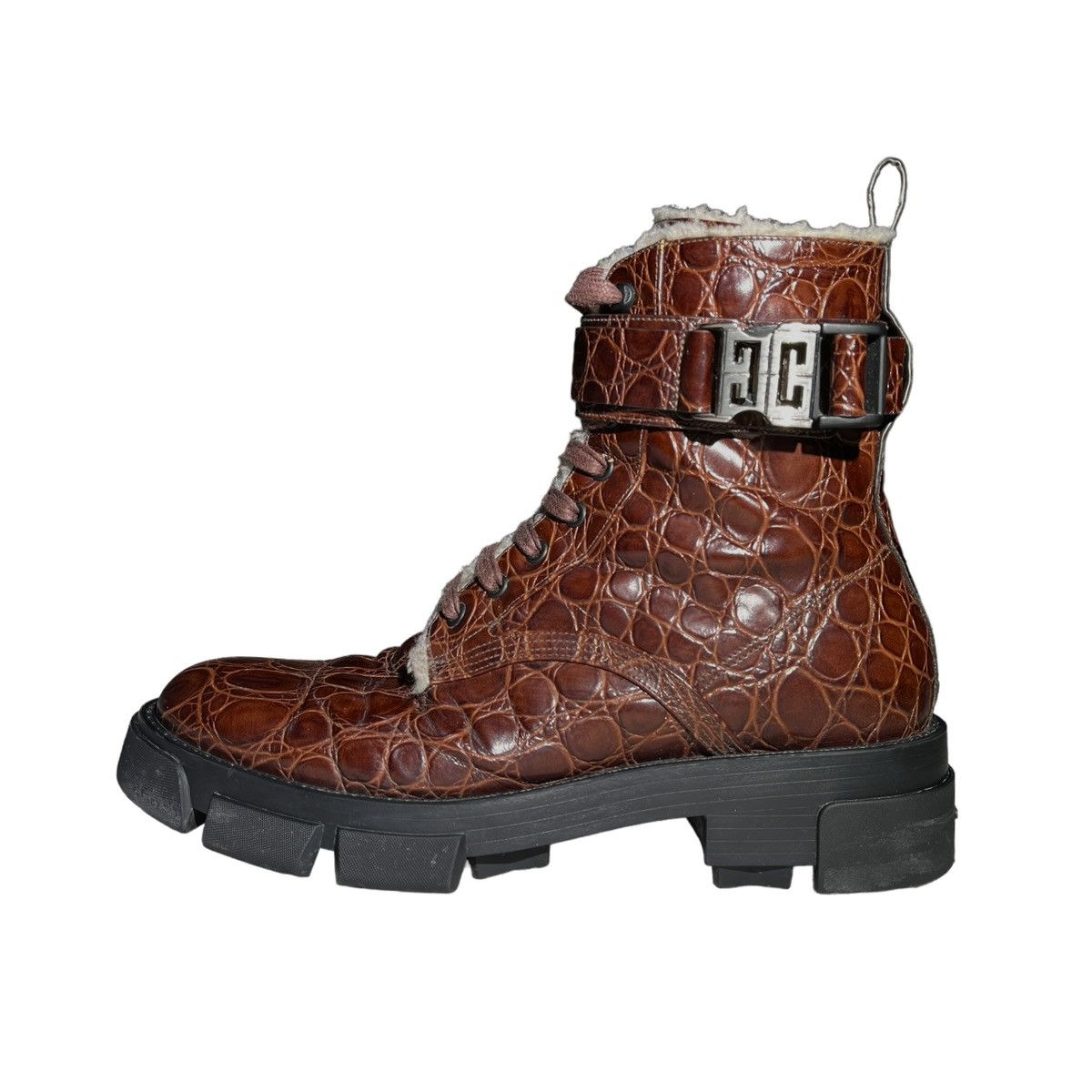 Givenchy $1,600 Terra croc skin 4G boot Size US 9 / EU 42 - 1 Thumbnail