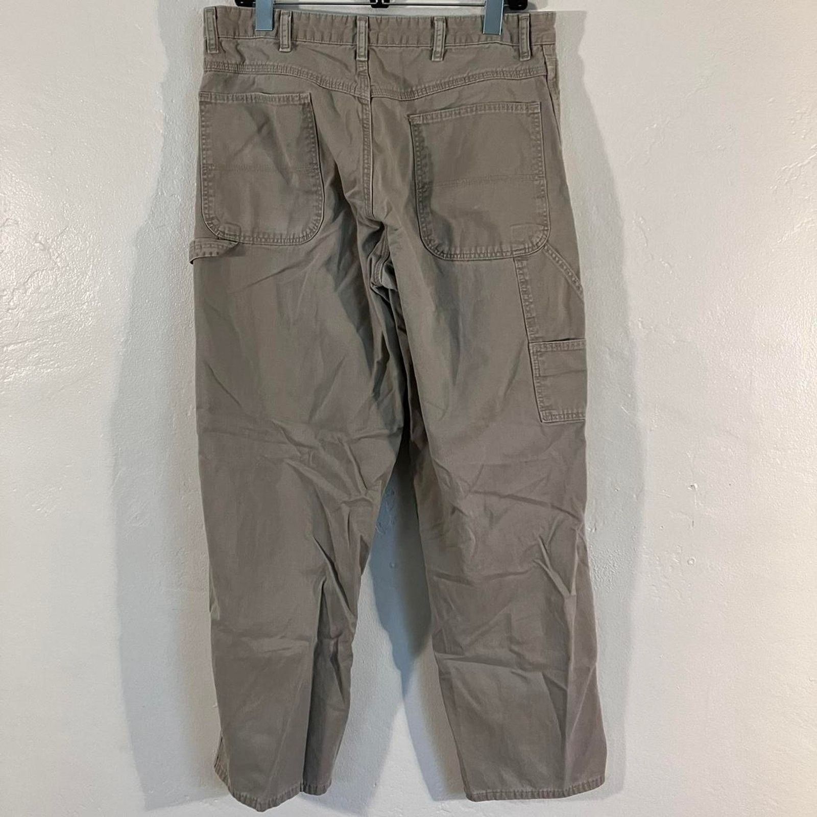 Wrangler Wrangler Tan Carpenter Workwear Pants Size US 34 / EU 50 - 3 Thumbnail