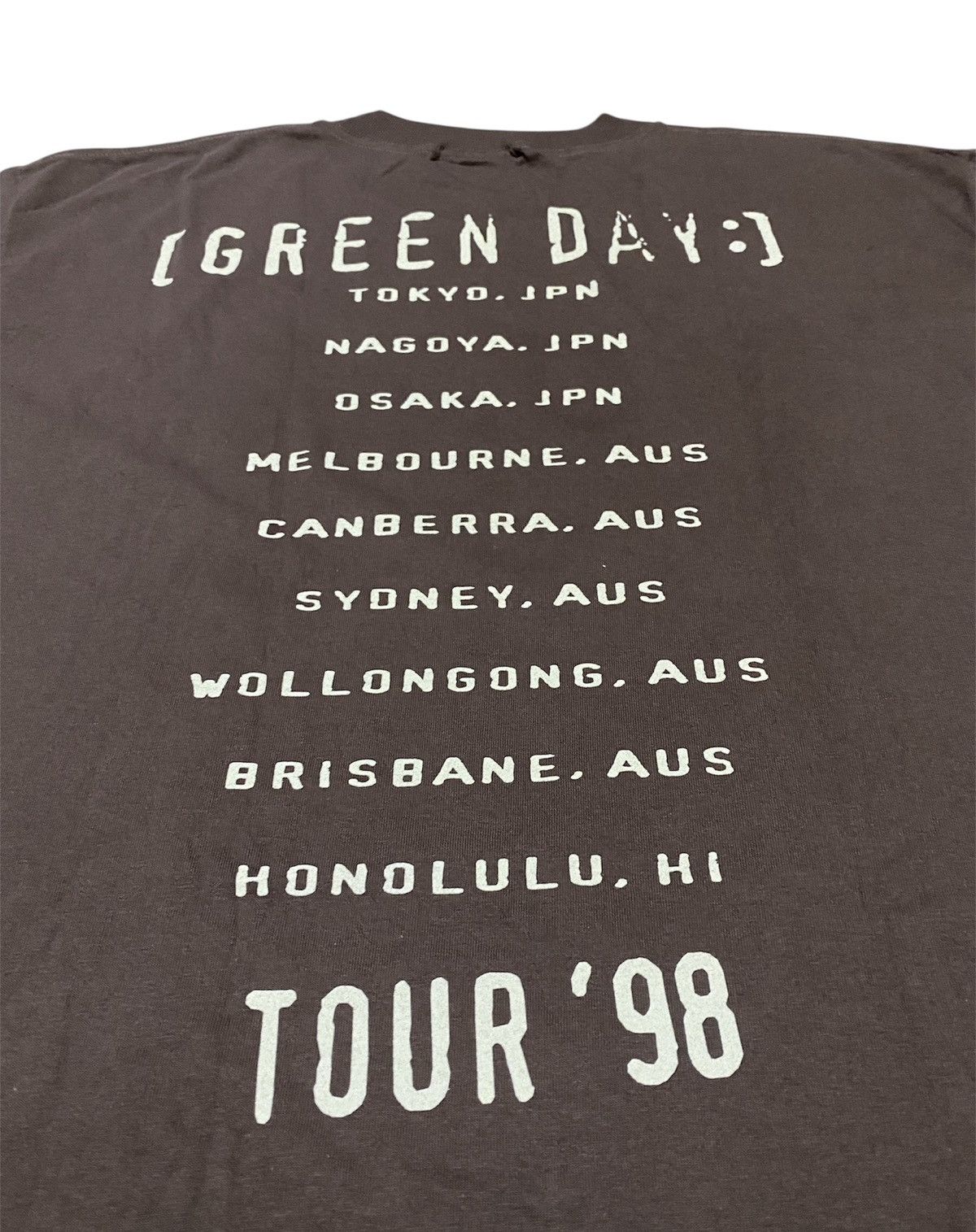 Band Tees Vintage 90s Green Day Nimrod 1997/98 Tour Long Sleeve – Rare Size US XL / EU 56 / 4 - 13 Thumbnail