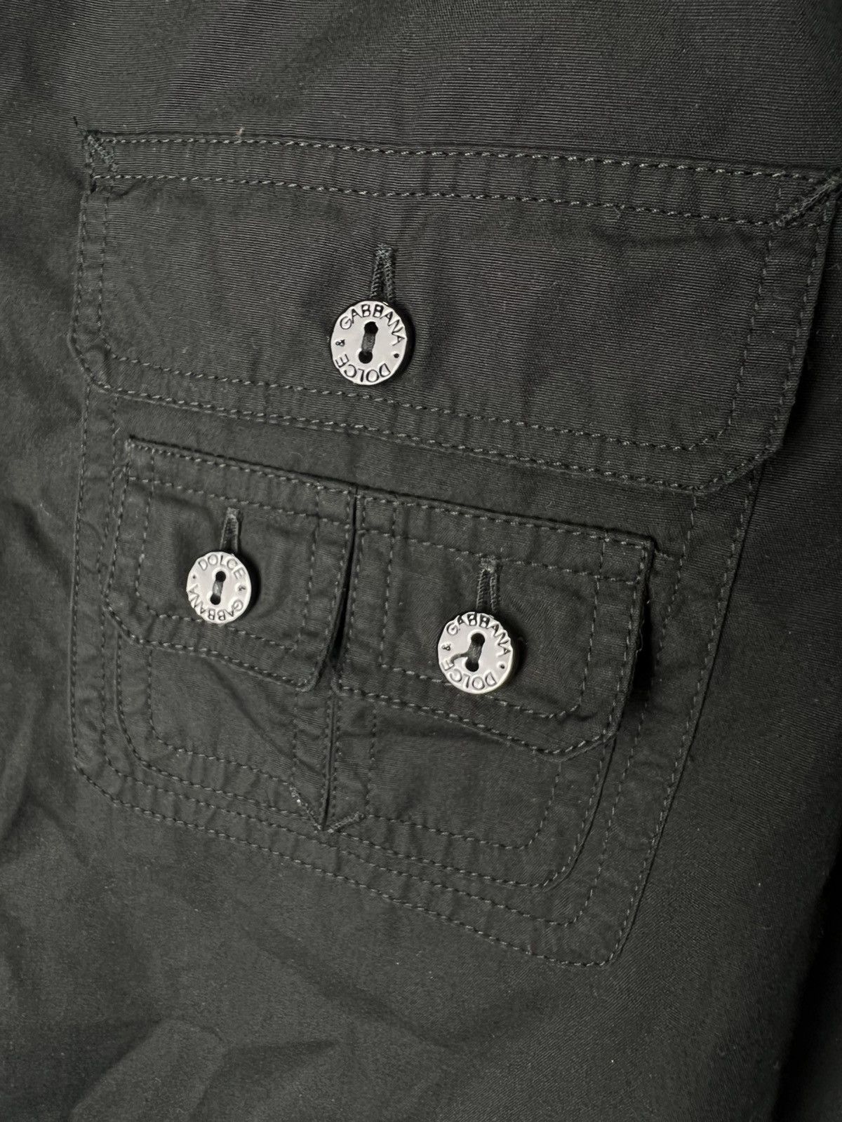 Dolce & Gabbana Vintage streetwear y2k Luxury Dolce Gabbana Pockets Shirt Size S / US 4 / IT 40 - 3 Thumbnail