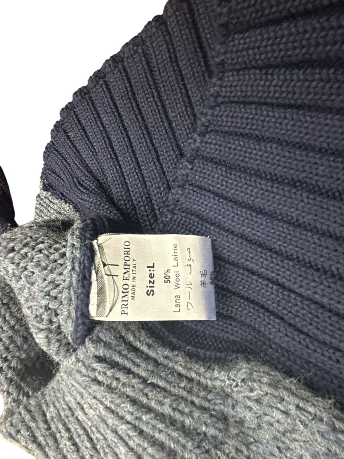 Other Primo Emporio Italian Knit High-Neck Jumper - Size L - NWT Size US L / EU 52-54 / 3 - 5 Thumbnail