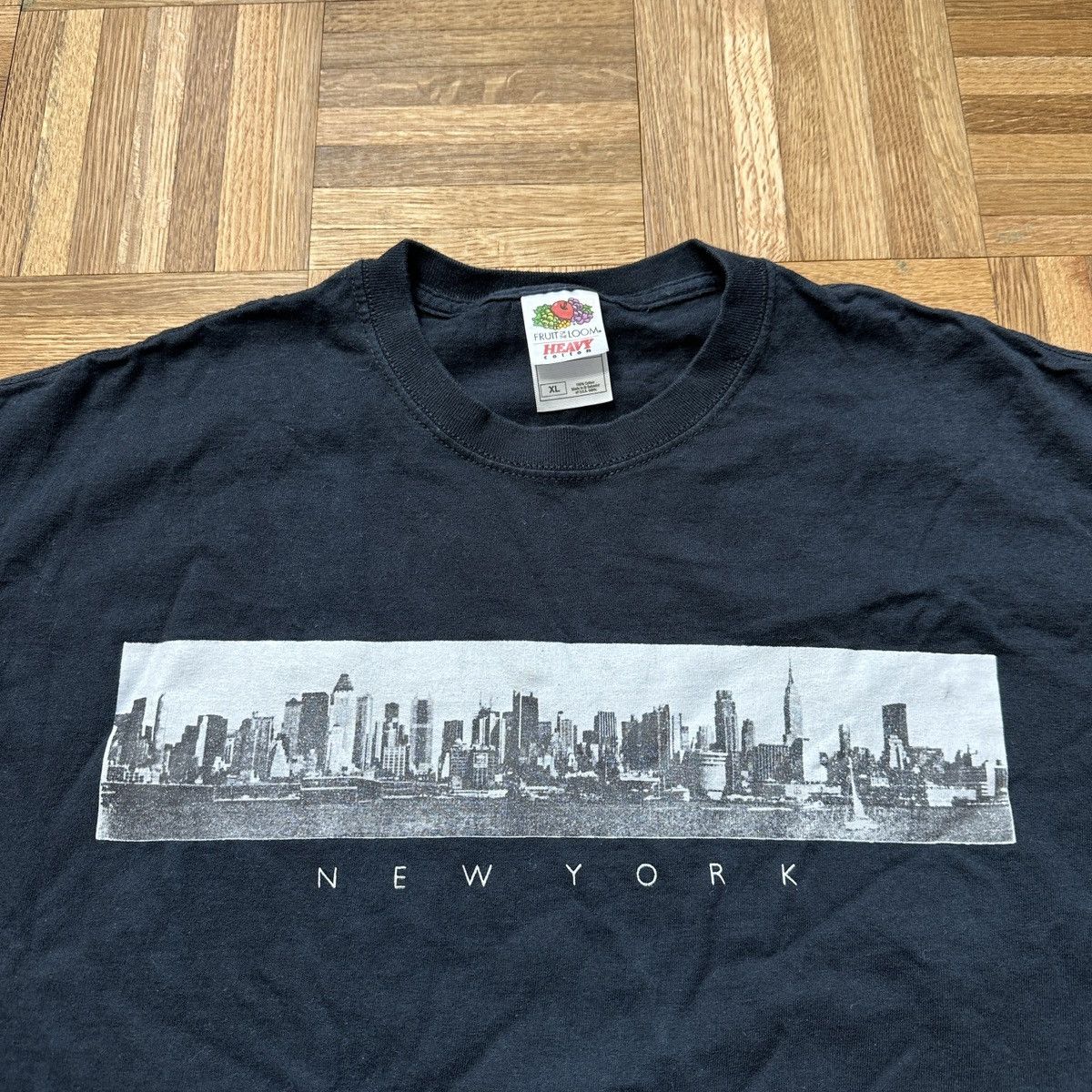 Fruit Of The Loom Vintage New York tee Size US XL / EU 56 / 4 - 3 Thumbnail