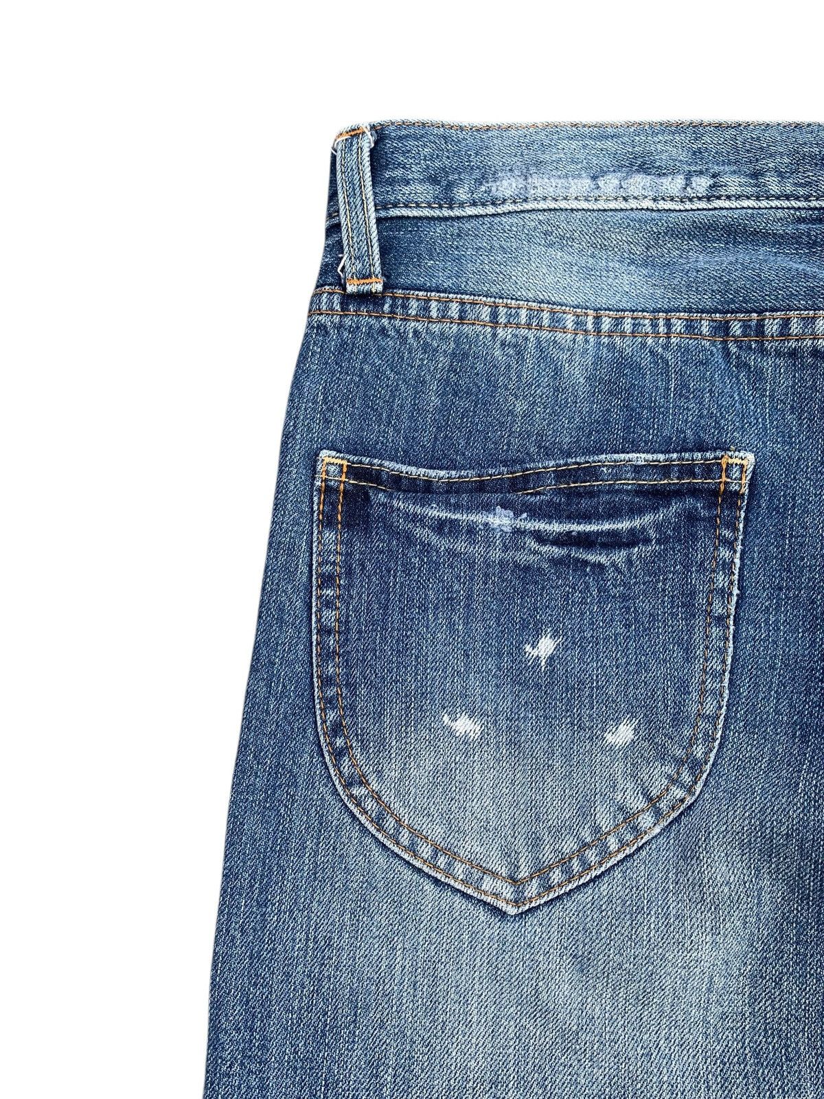 Kapital LOWRYS FARM RED EAR SELVEDGE JAPANESE DISTRESSED DENIM Size US 31 - 12 Thumbnail
