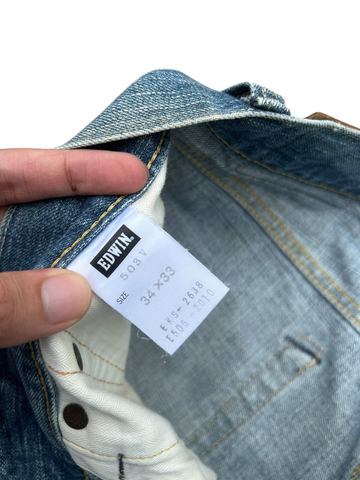 Kapital Vintage Edwin Selvedge Made in Japan Denim Jeans Size US 36 / EU 52 - 10 Thumbnail