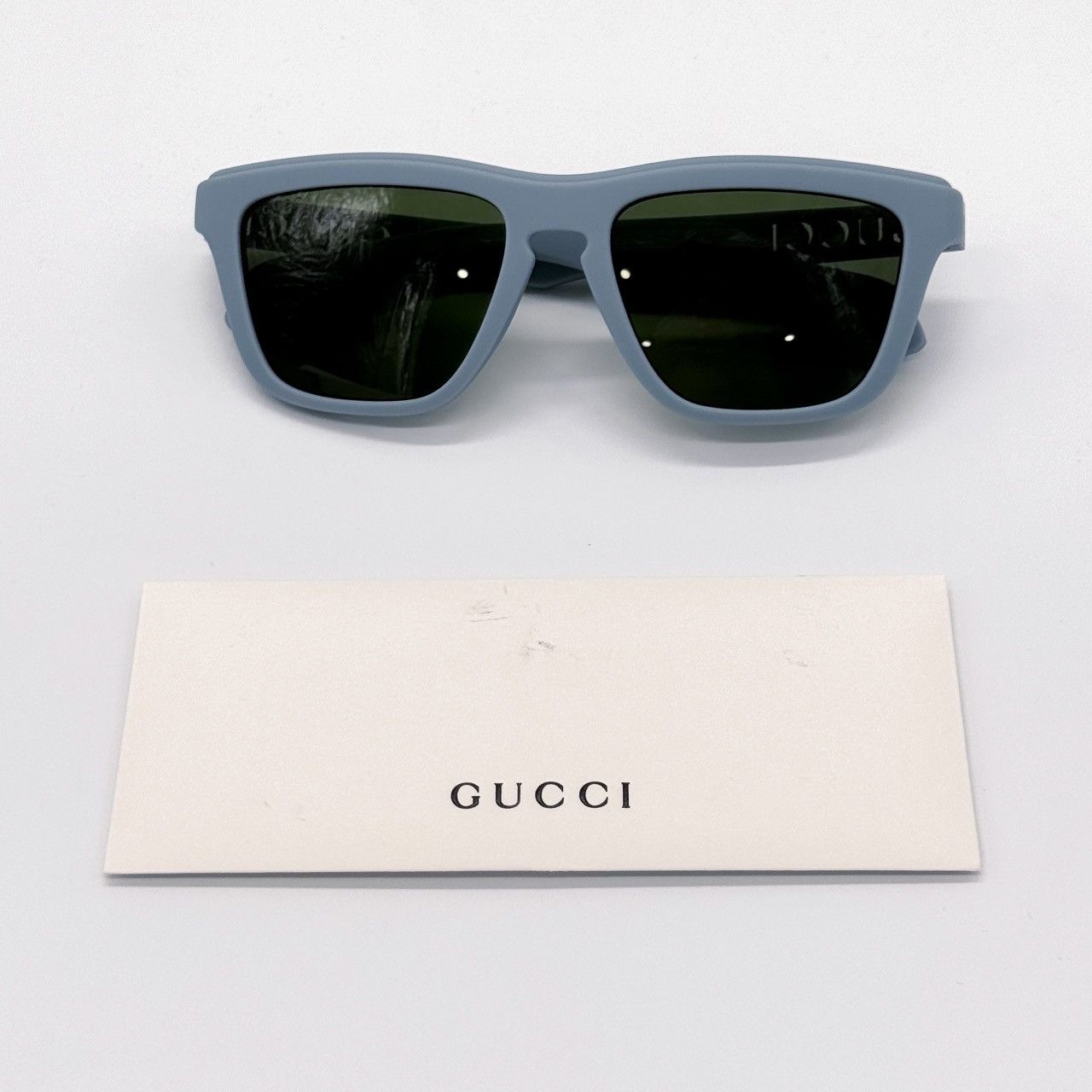 Gucci NEW GUCCI GG1571S 003 SQUARE BLUE GREEN MEN SUNGLASSES GUCCI Size ONE SIZE - 9 Thumbnail
