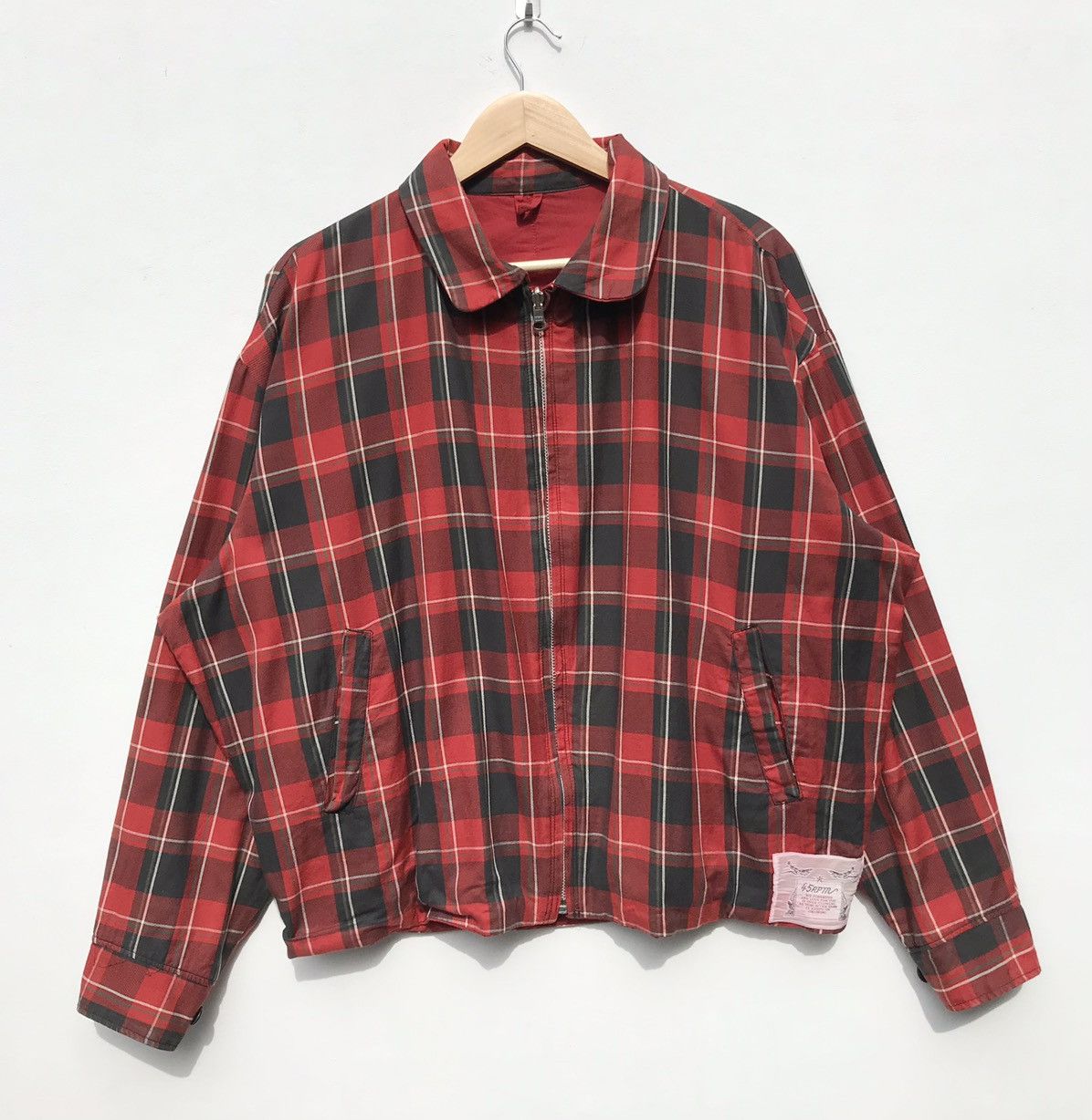 45rpm 45rpm Studios Reversible Plaid Jacket 45rpm Japan Designer Size US M / EU 48-50 / 2 - 1 Thumbnail