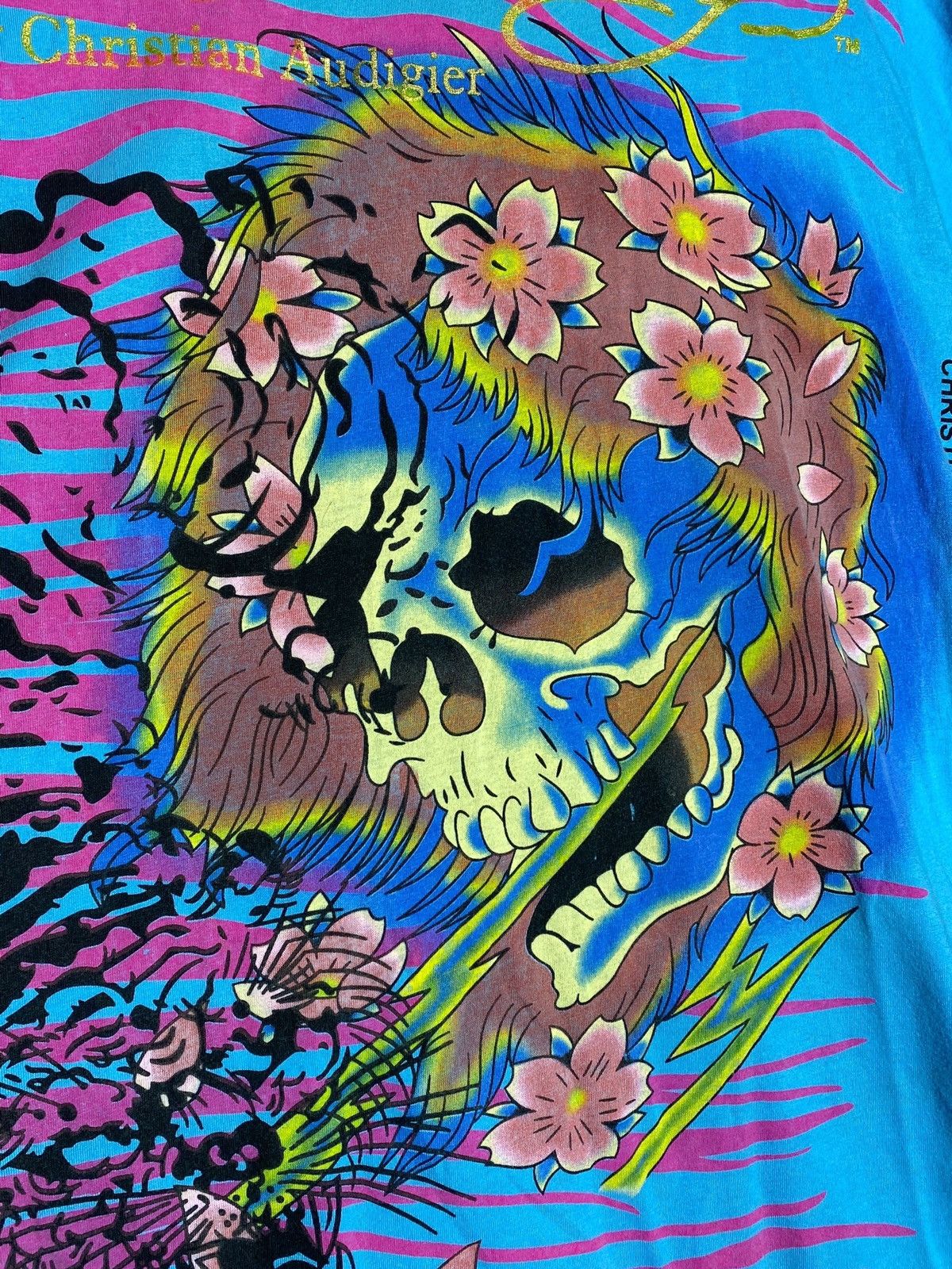 Japanese Brand × Vintage Vintage Ed Hardy Christian Audigier Overprint Y2k T-shirt Size US L / EU 52-54 / 3 - 5 Thumbnail
