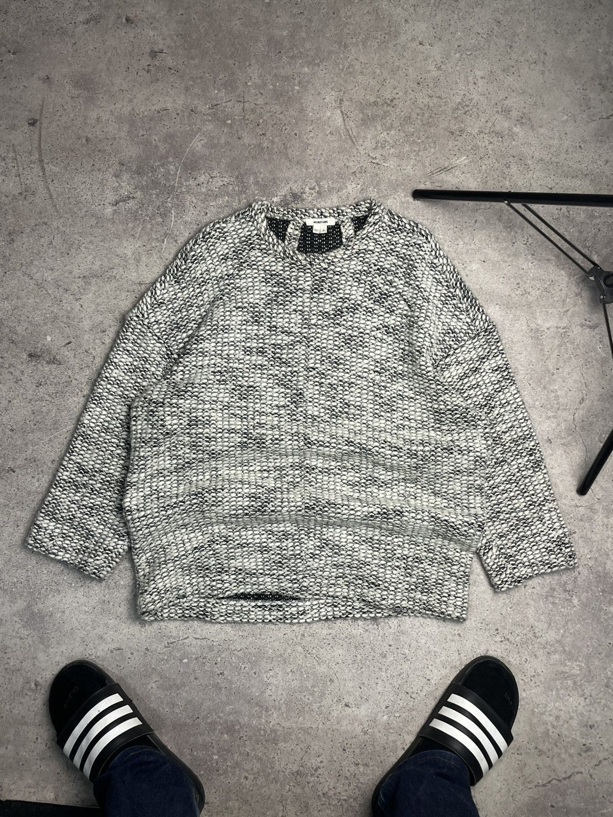 Helmut Lang Helmut Lang Knitwear Oversized Sweater Size XS / US 0-2 / IT 36-38 - 1 Thumbnail