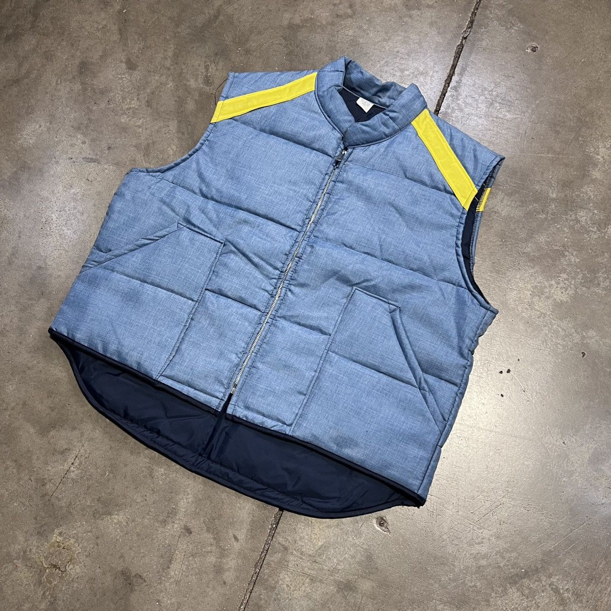 Vintage Vintage 70s 80s Puffer Vest Ski Zip Up Striped Simco Size US S / EU 44-46 / 1 - 2 Thumbnail